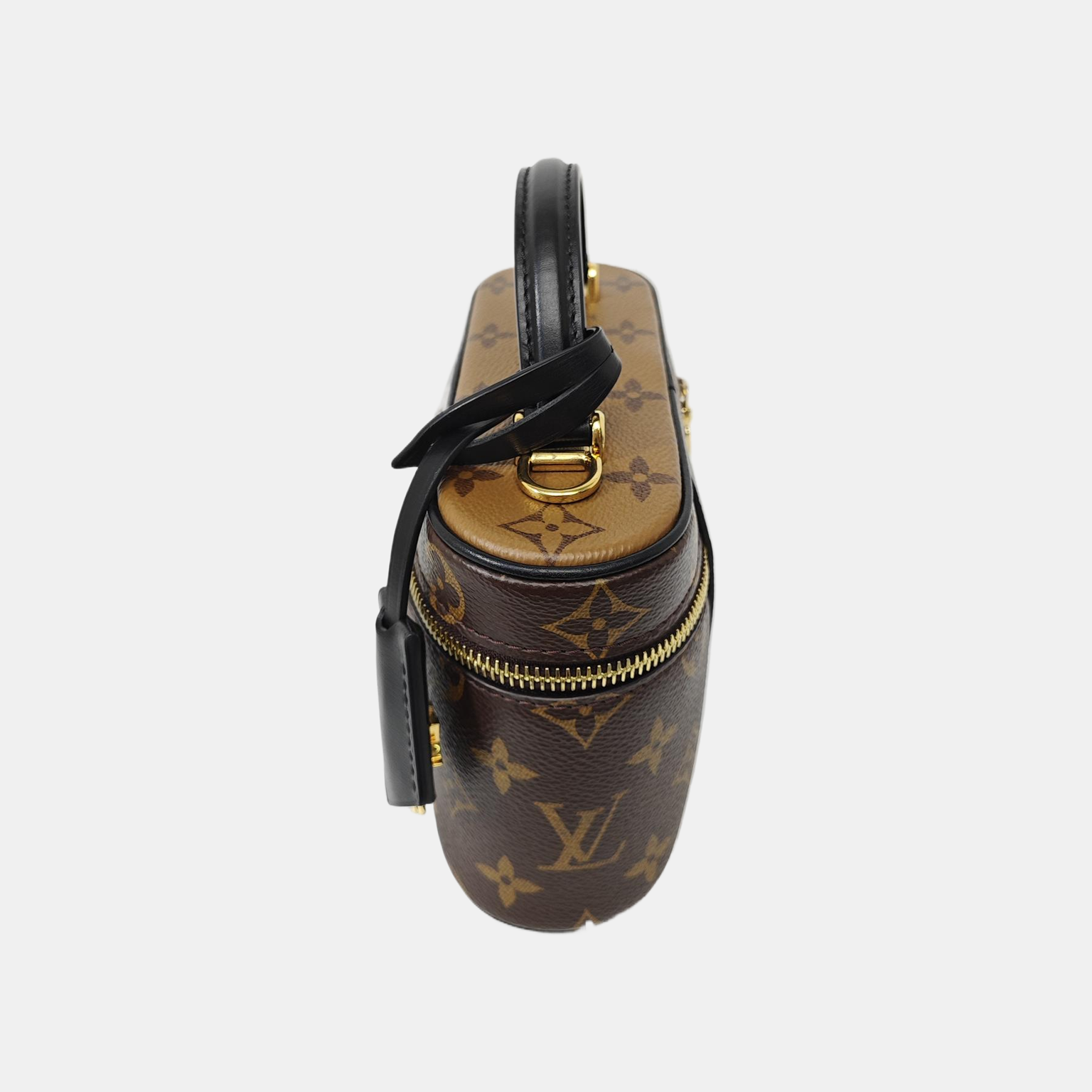 Vanity Chain Pouch Monogram Coated Canvas Brown