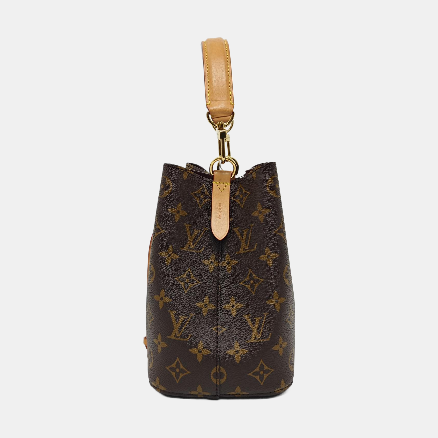 NÉONOÉ BB Monogram Coated Canvas Brown
