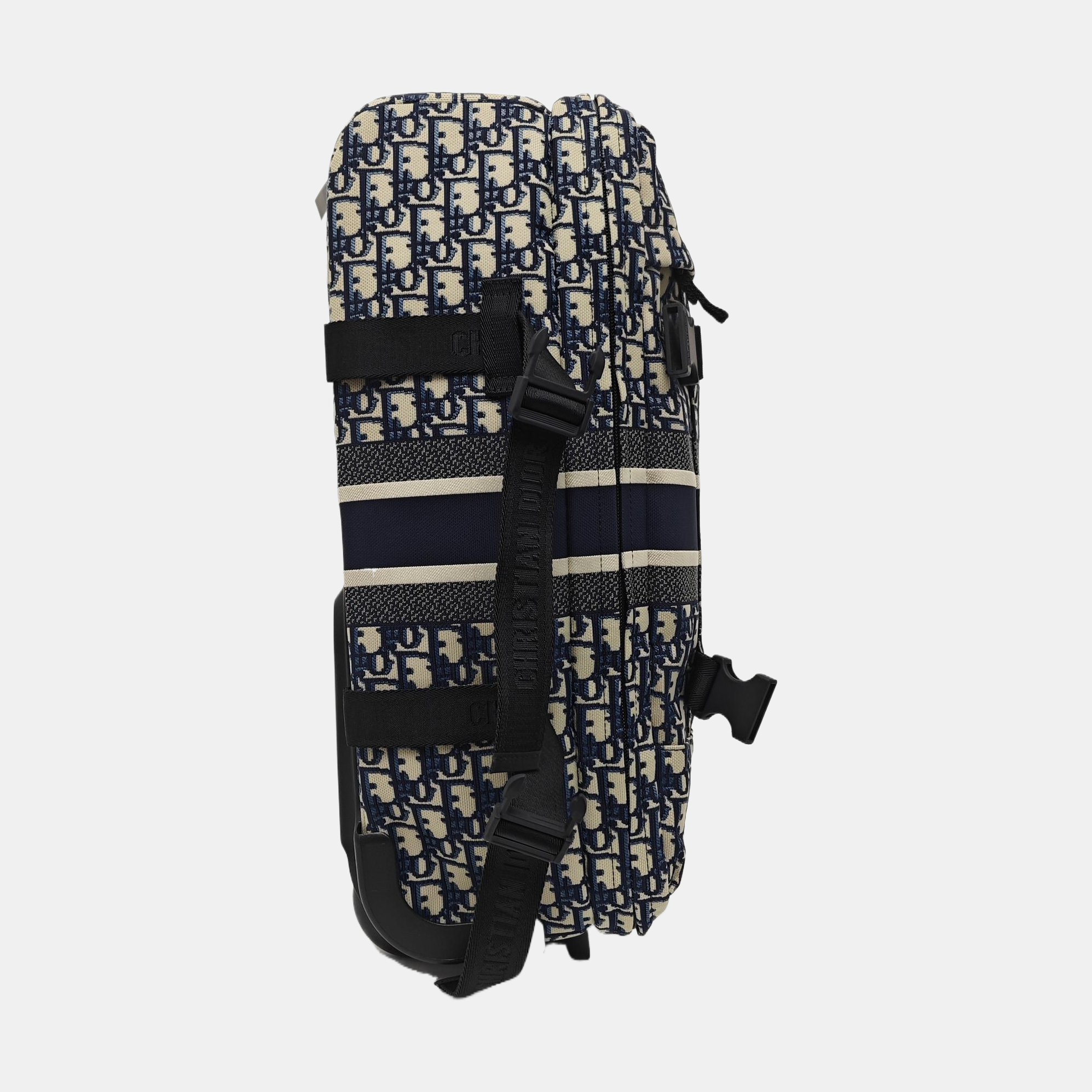 Diortravel Mini Oblique Fabric Blue