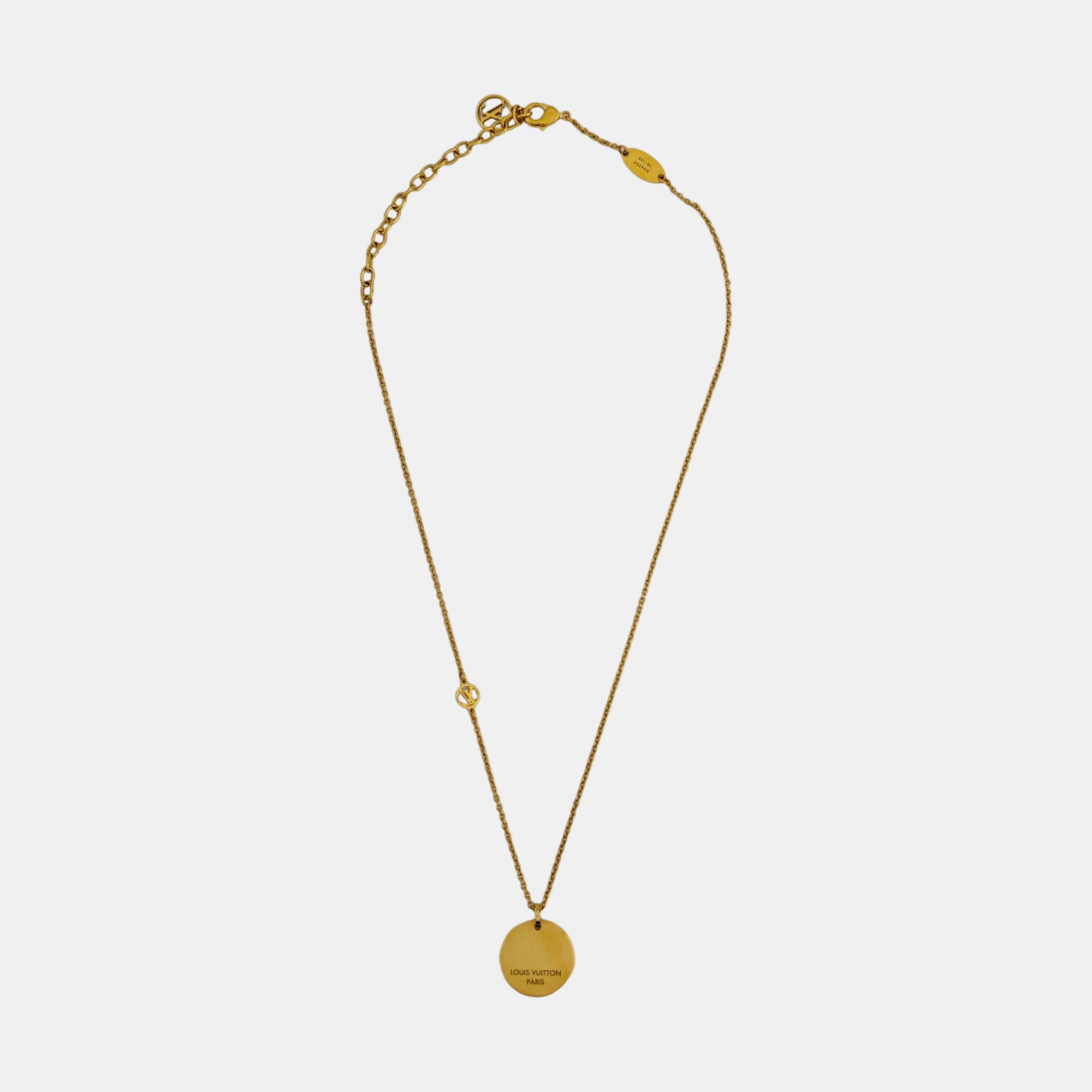 LOUIS IN THE SKY Metal Gold Necklace