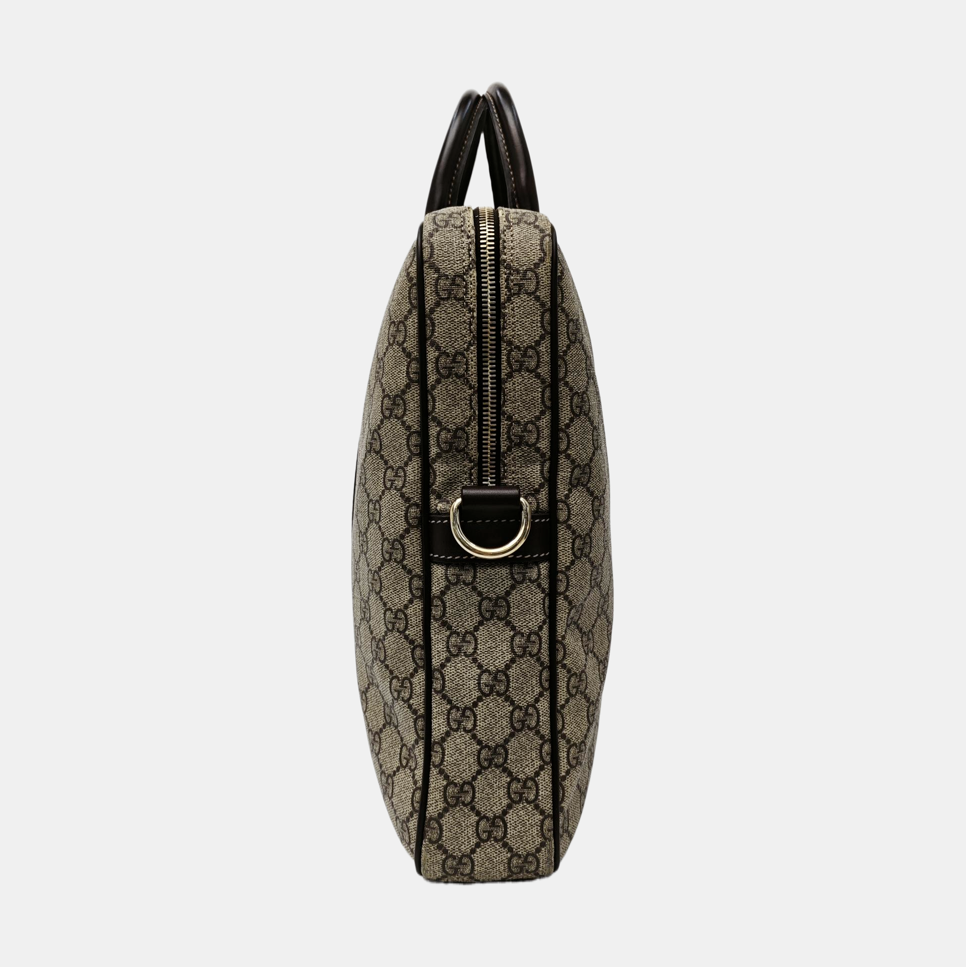 Duffle Monogram Coated Canvas Beige