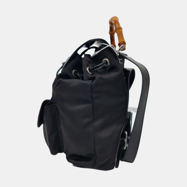 Canvas Backpack Black