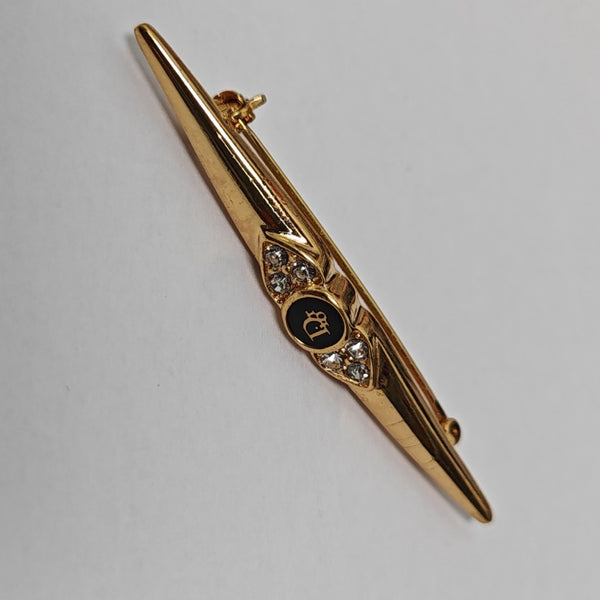 Metal Gold Brooch
