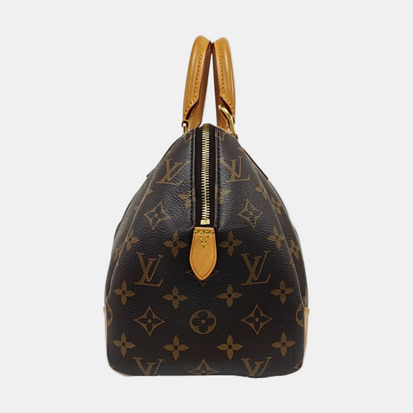 SEGUR Monogram Coated Canvas Brown