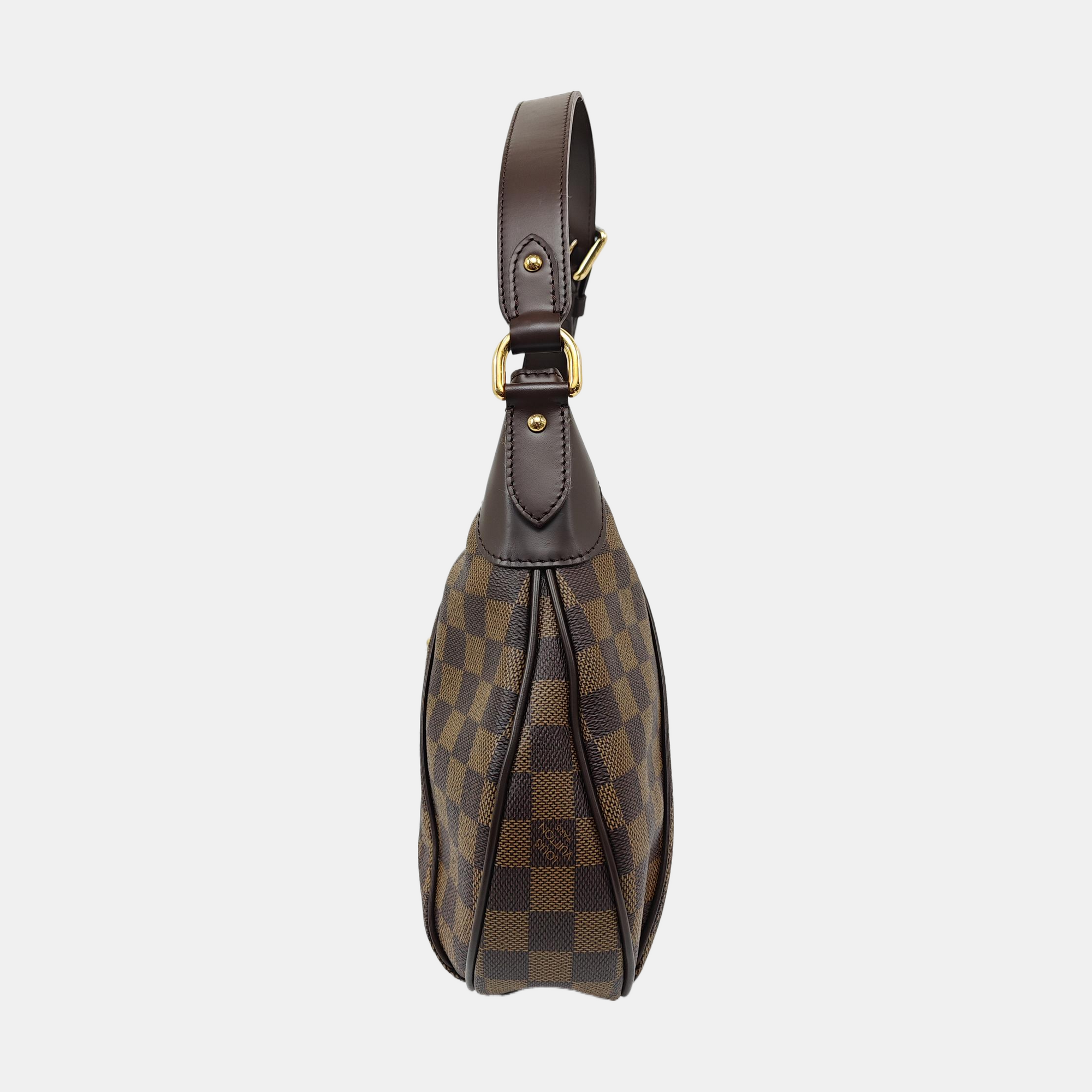 VINTAGE THAMES Damier Ebene Coated Canvas Brown