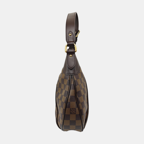 VINTAGE THAMES Damier Ebene Coated Canvas Brown