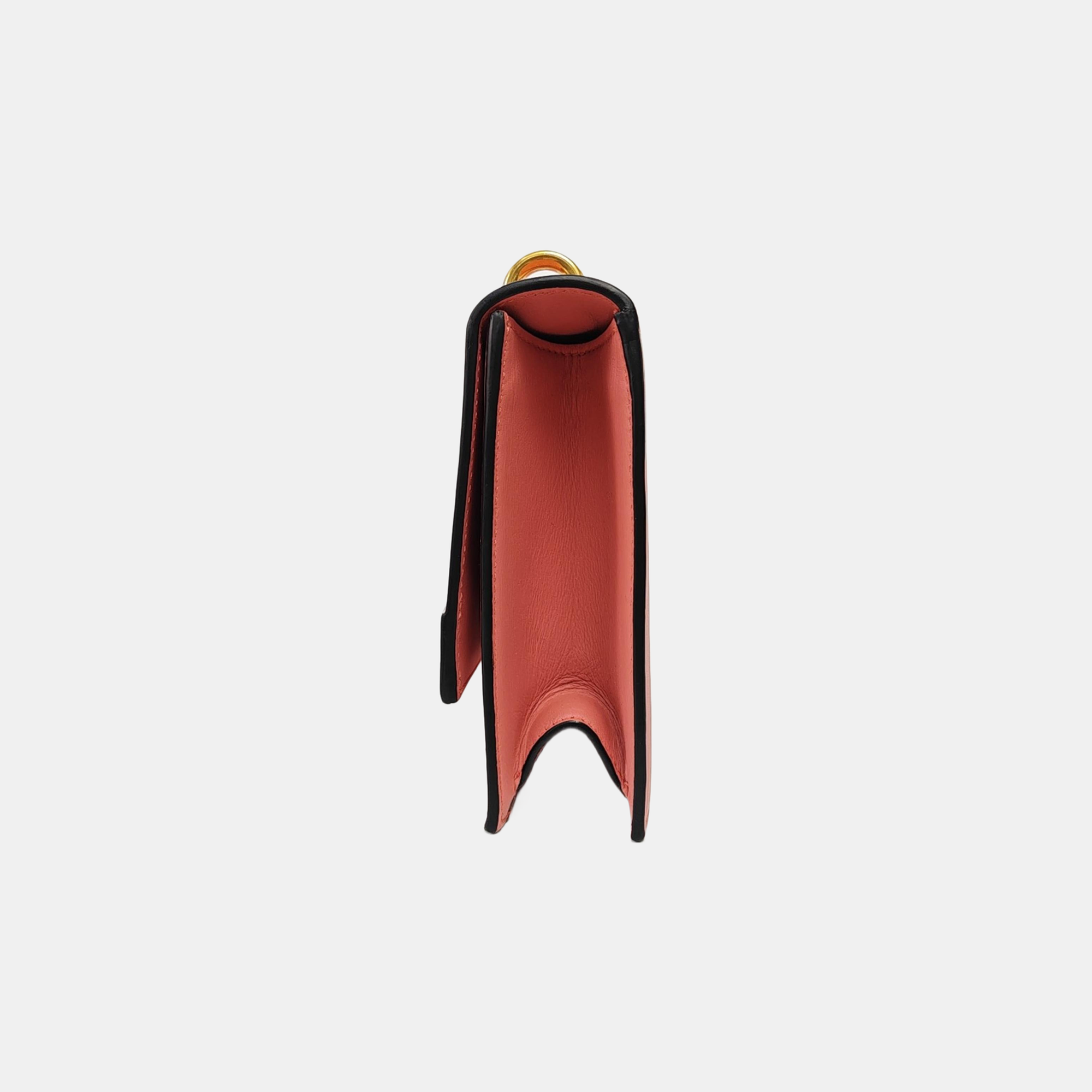 Calfskin Shoulder Bag Pink