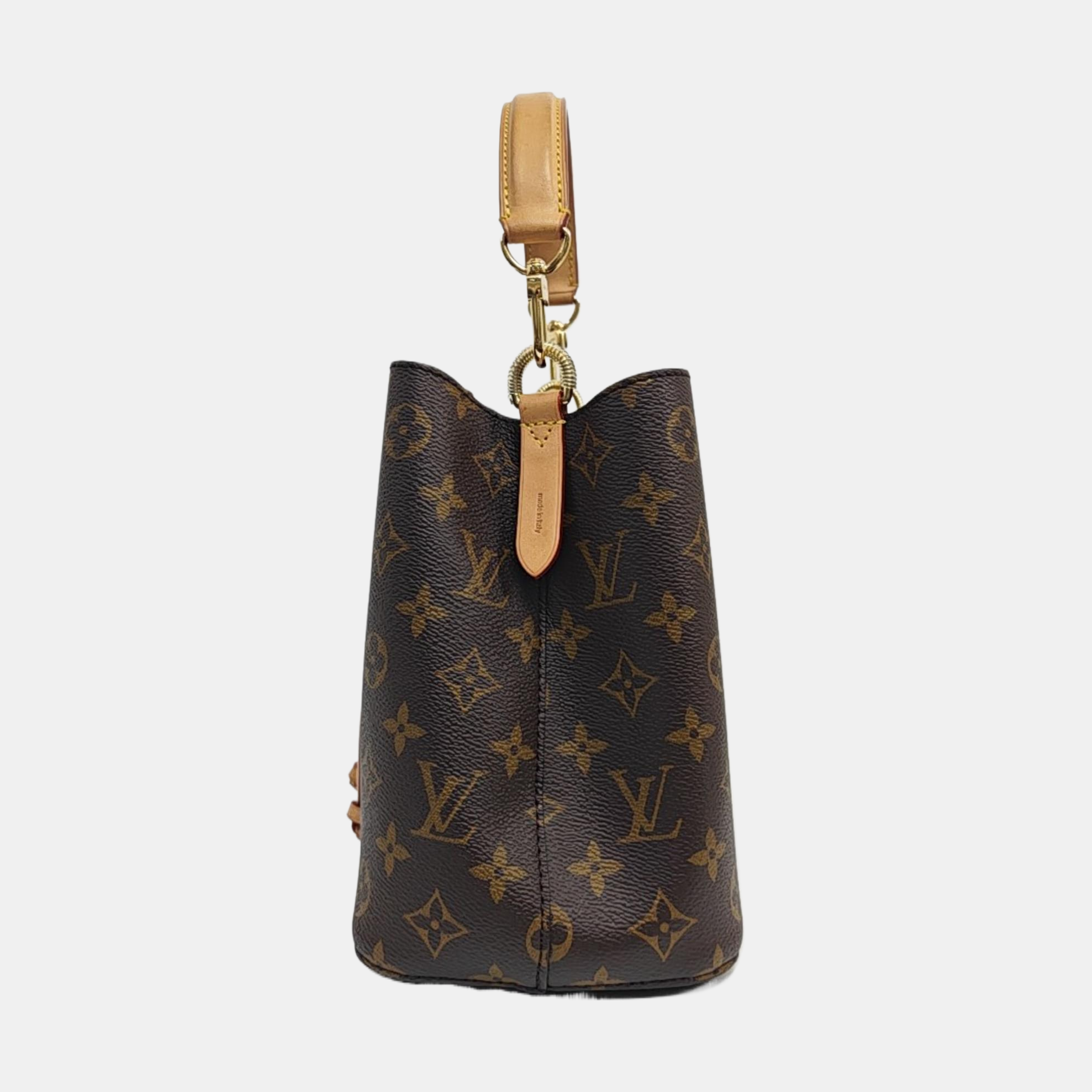 NÉONOÉ BB Monogram Coated Canvas Brown