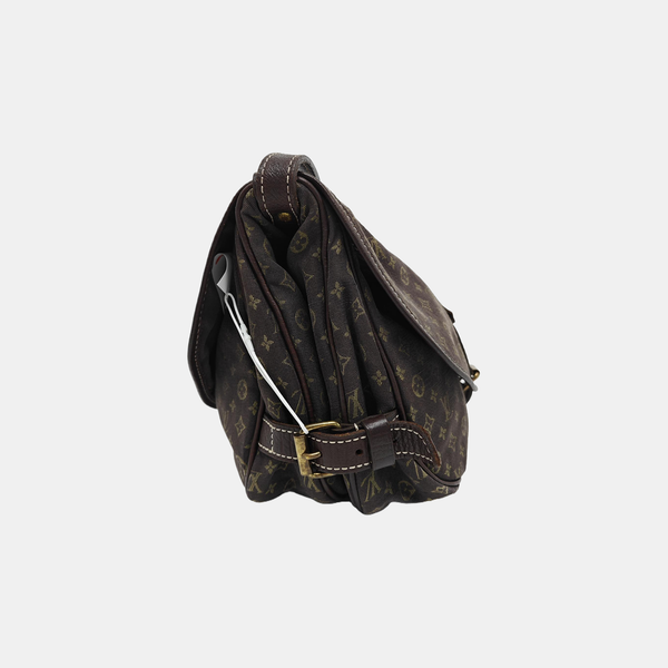 SAUMUR 28 Monogram Canvas Brown