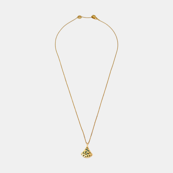 DIVAS' DREAM 18k Rose Gold Blue Necklace