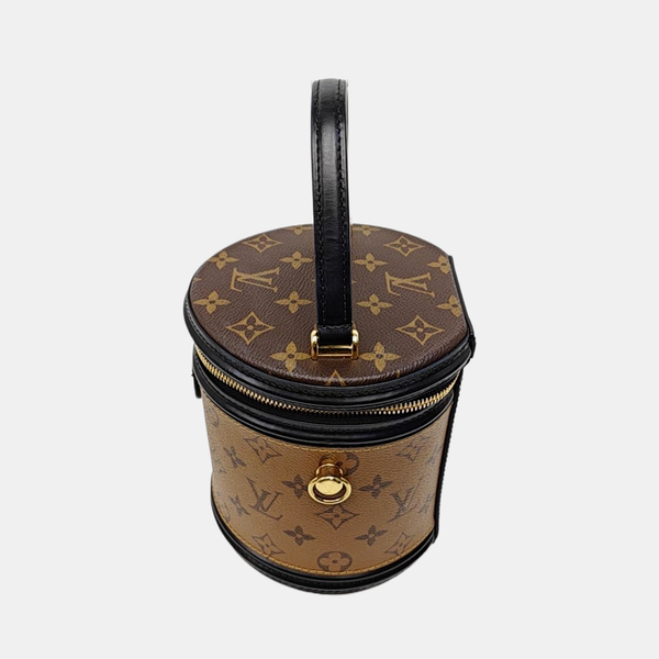 CANNES PM Monogram Coated Canvas Brown