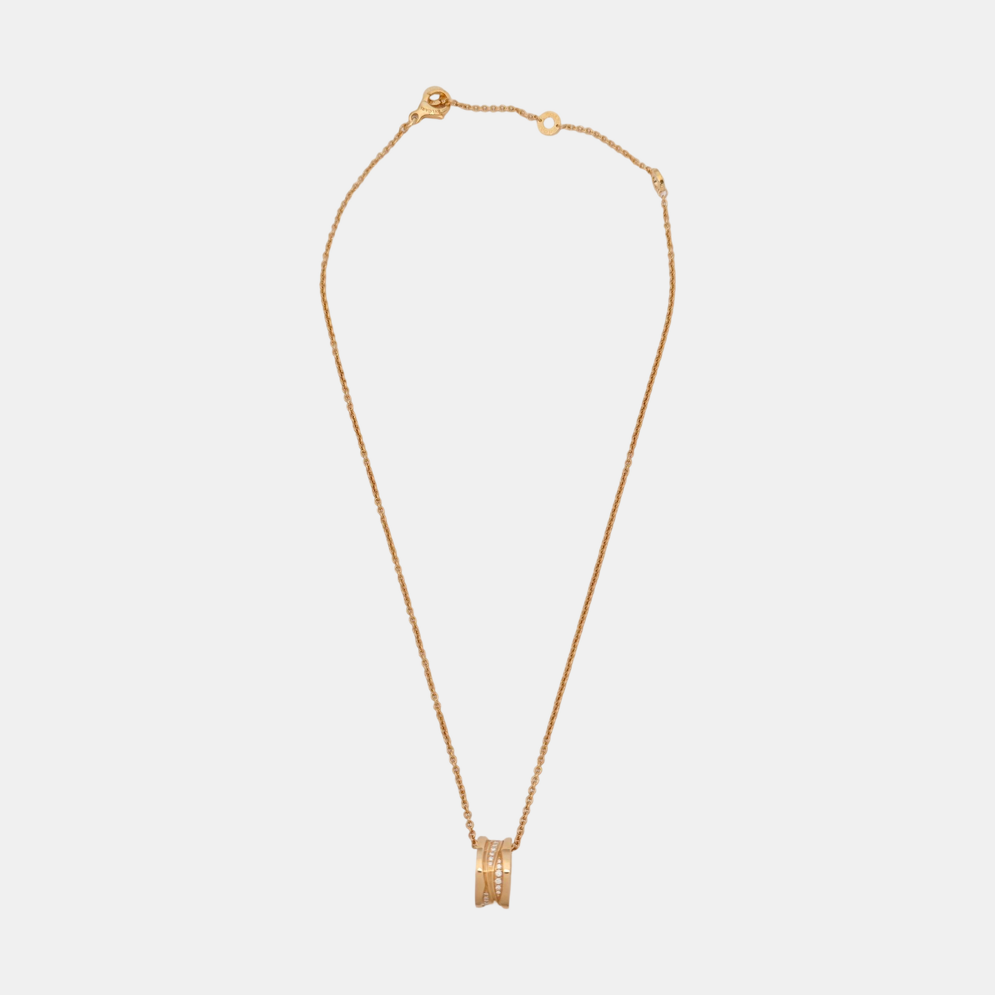 B.ZERO1 18k Rose Gold Necklace