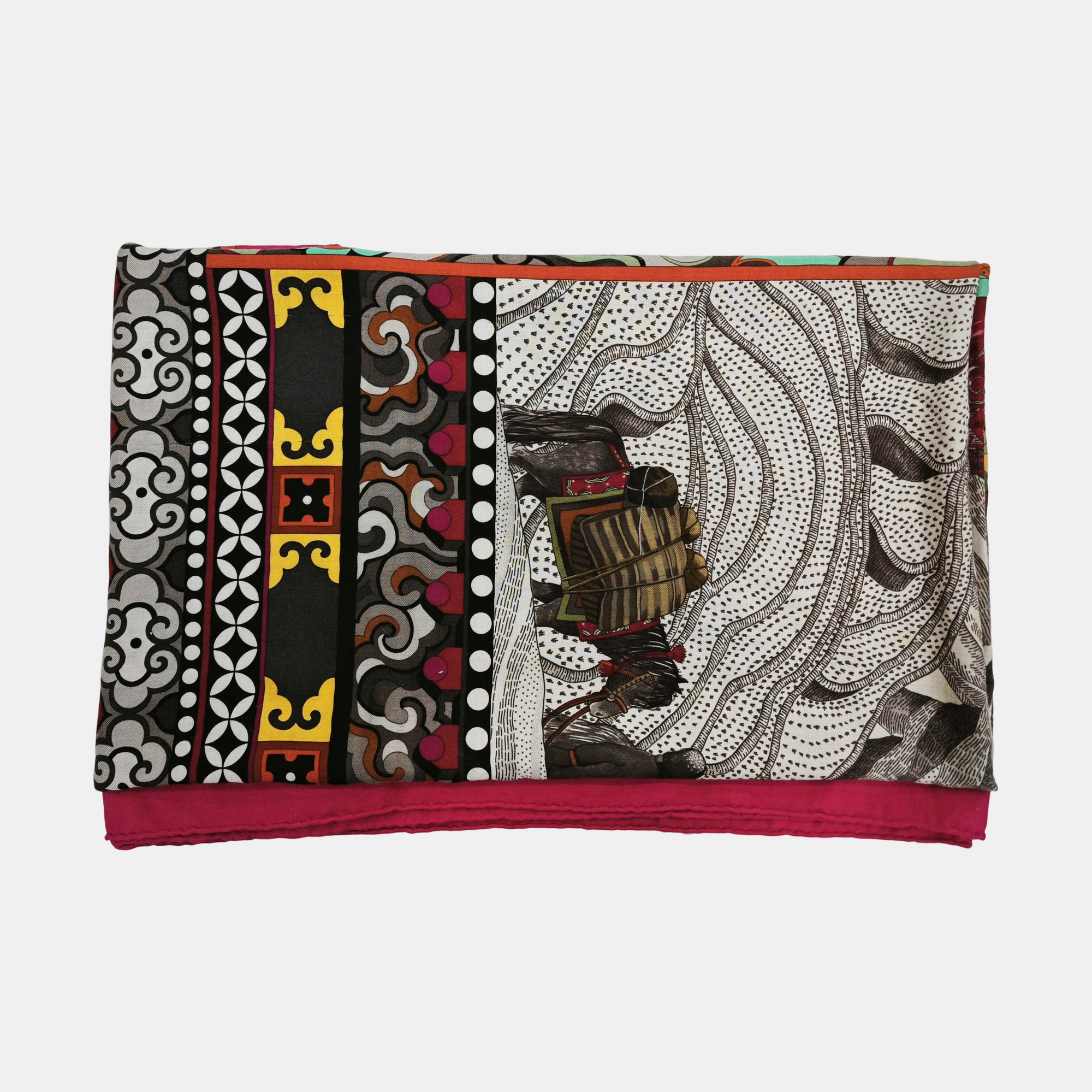 Cashmere Scarf Red