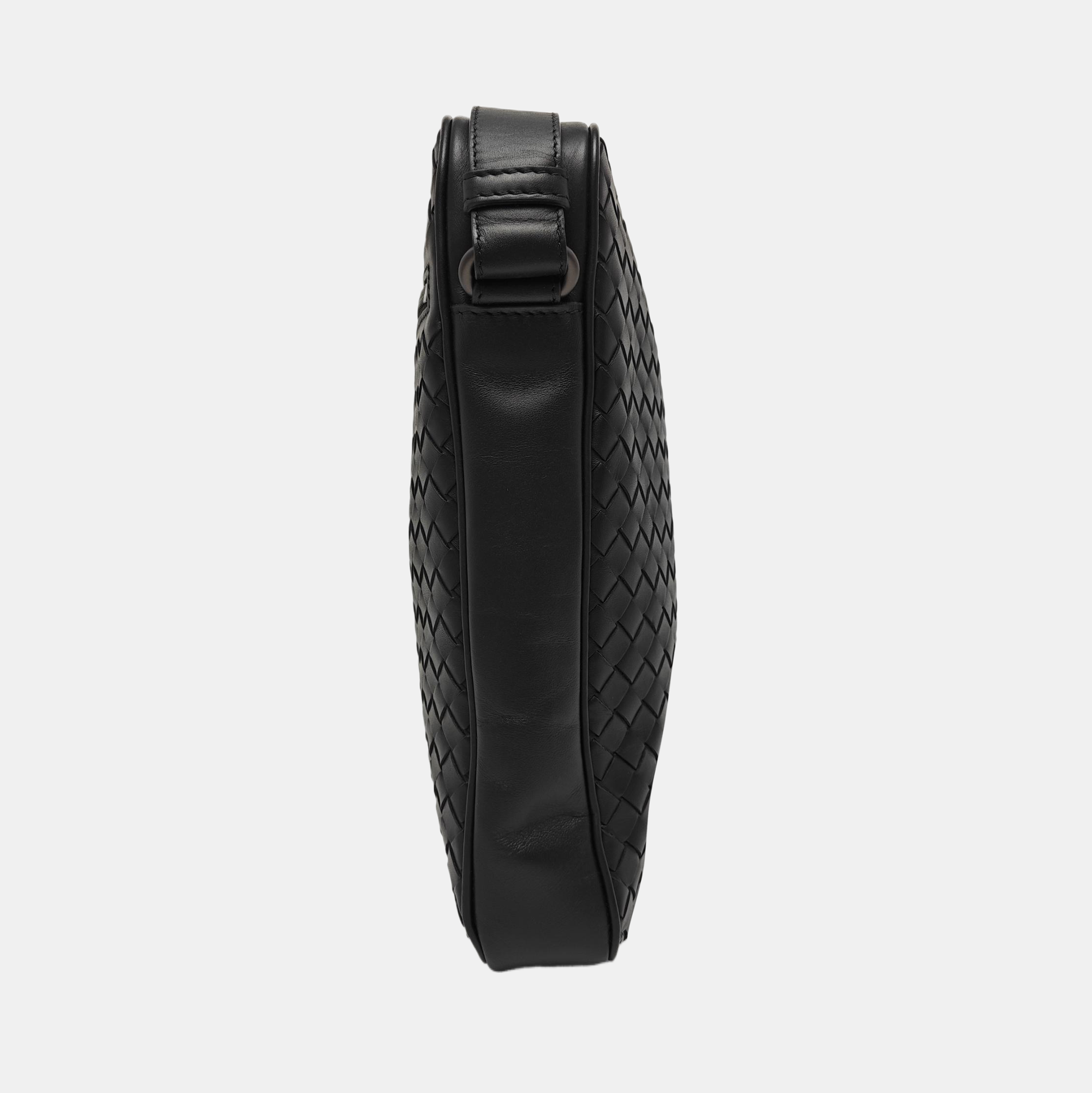 Calfskin Crossbody Bag Black
