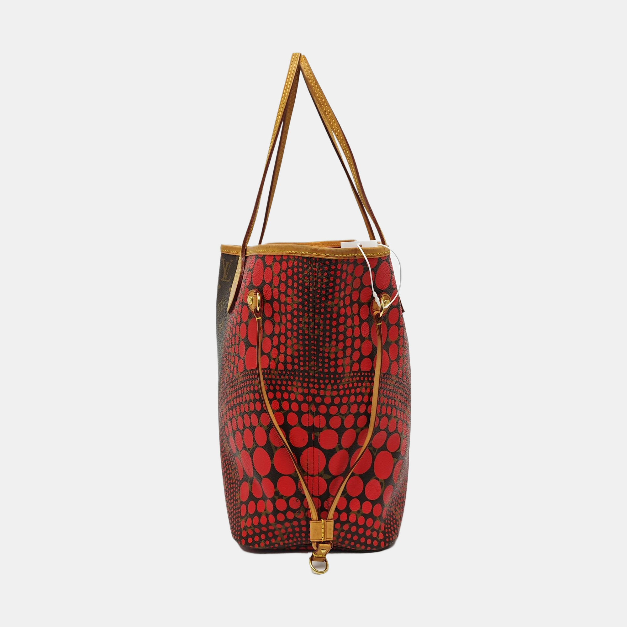 NEVERFULL MM Monogram Coated Canvas Brown