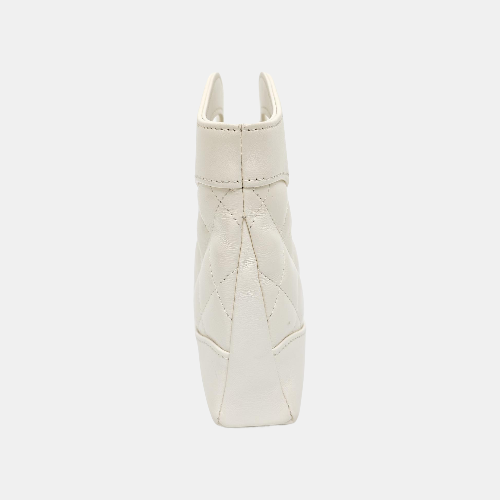 CHANEL 31 Mini Quilted Lambskin White