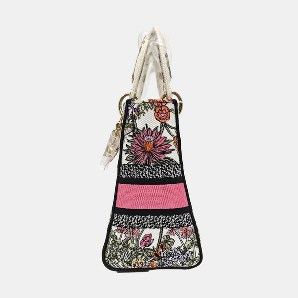 Lady D-Lite Medium Canvas Multicolor