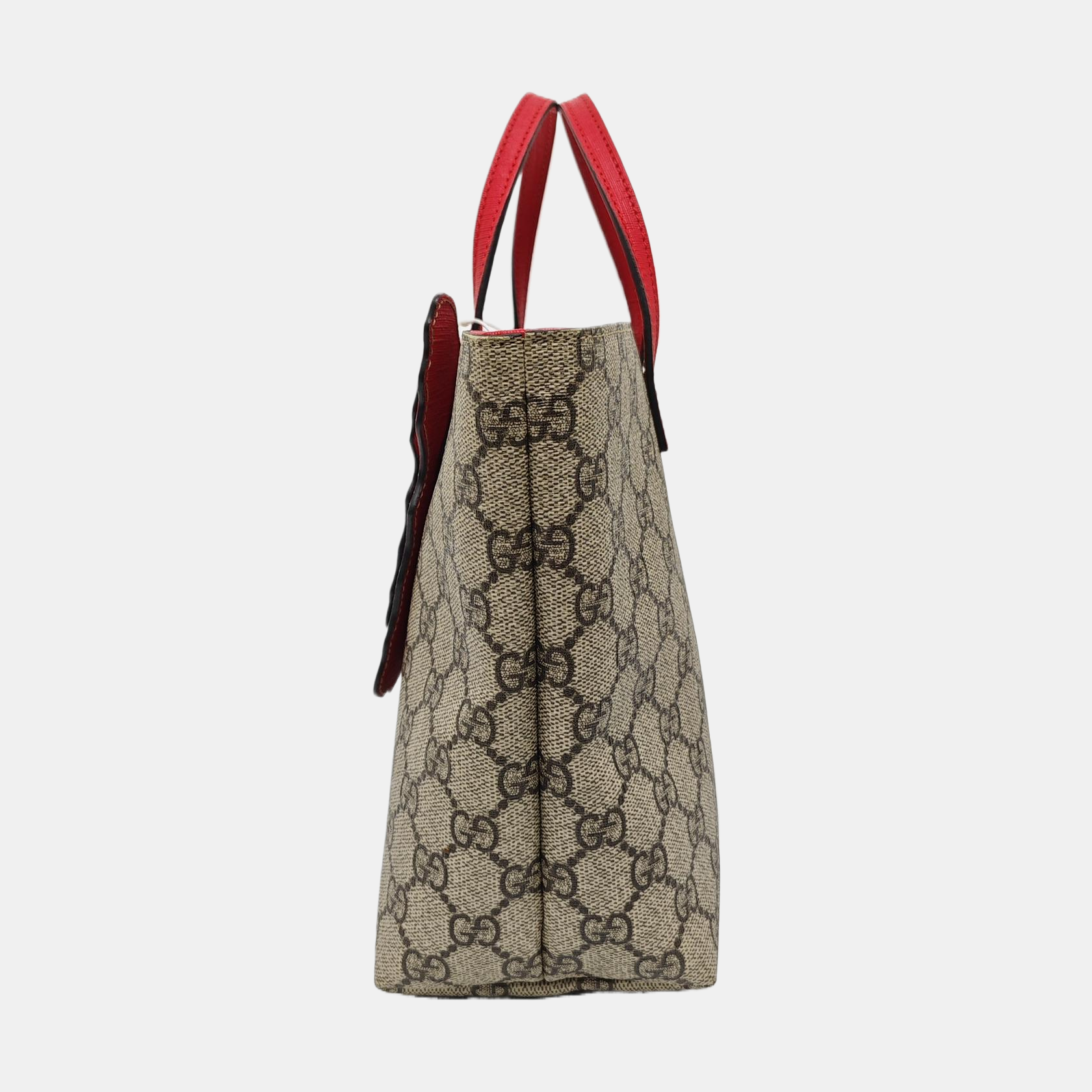 Children’s GG Bucket Monogram Coated Canvas Beige