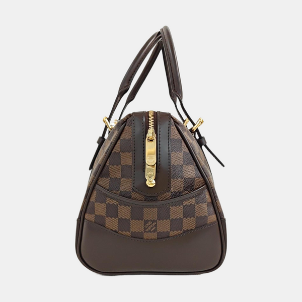 BERKELEY Damier Ebene Coated Canvas Brown