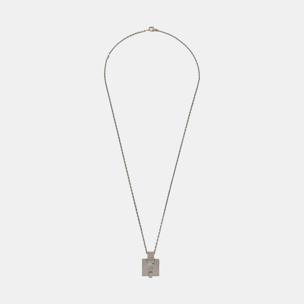 Eileen Metal Silver Necklace