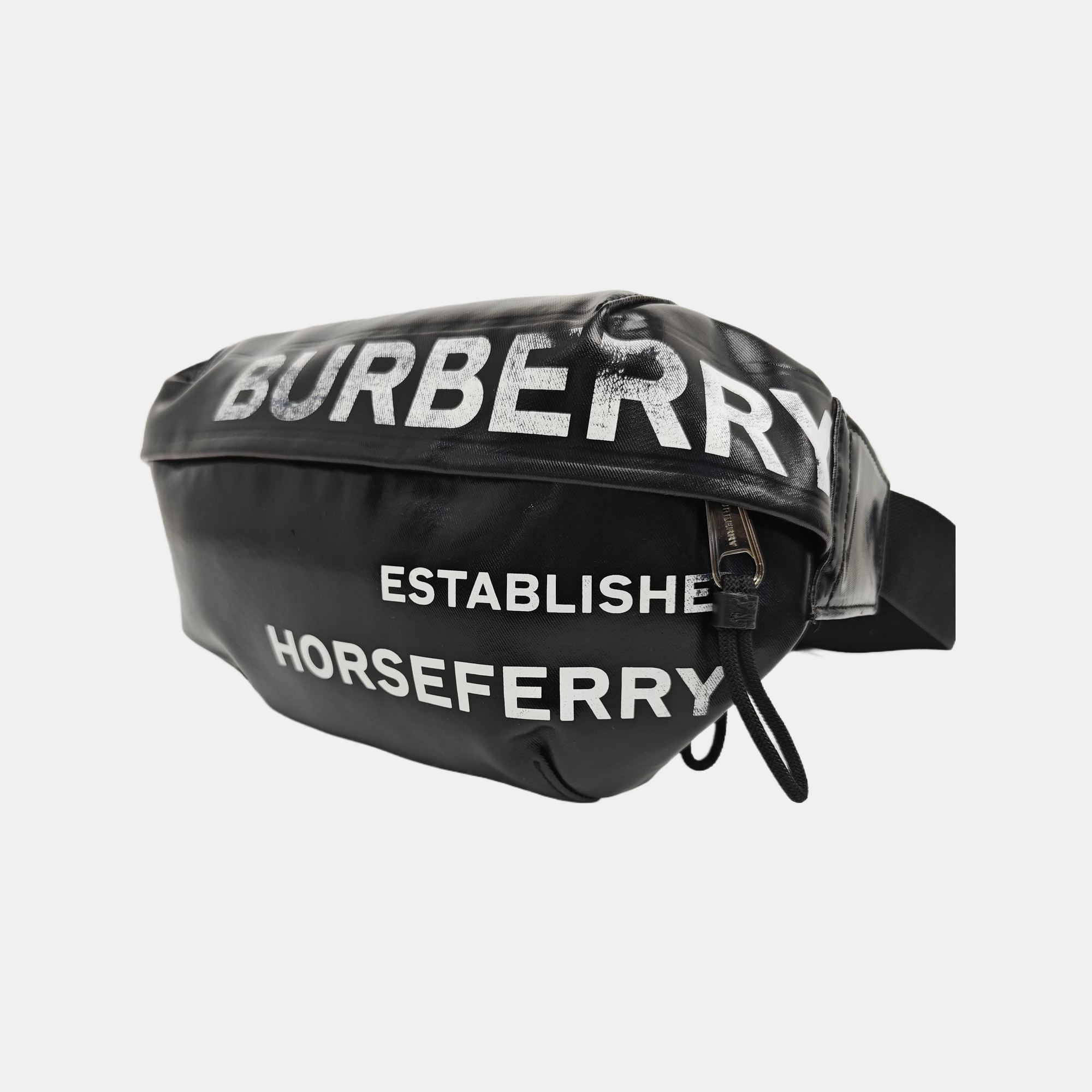 Horseferry Medium Coated Canvas Black