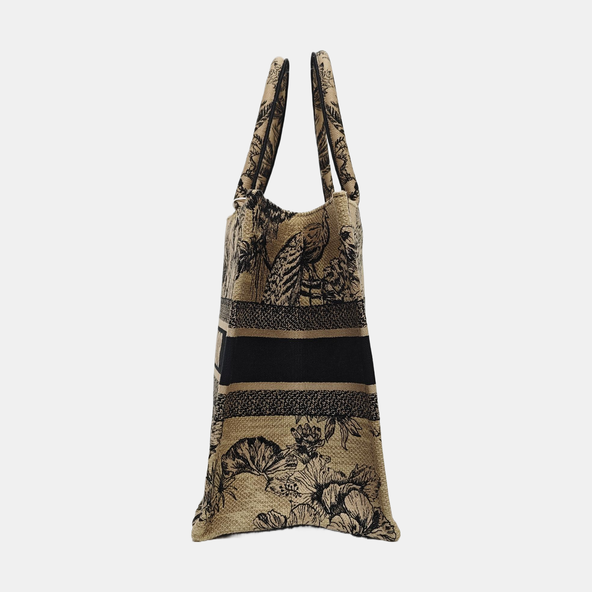 Book Tote Medium Canvas Beige
