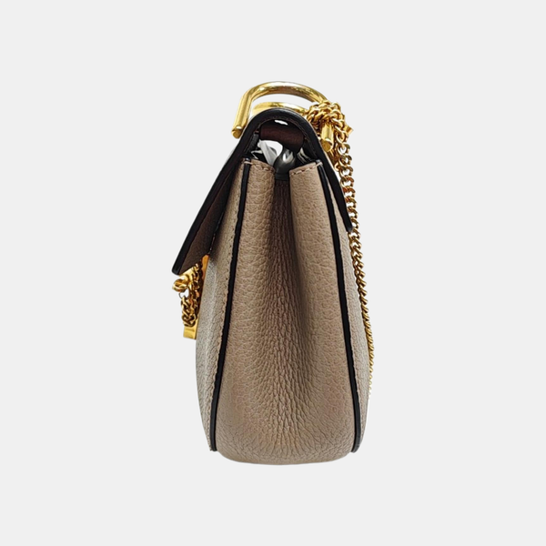 Drew Mini Calfskin Gray