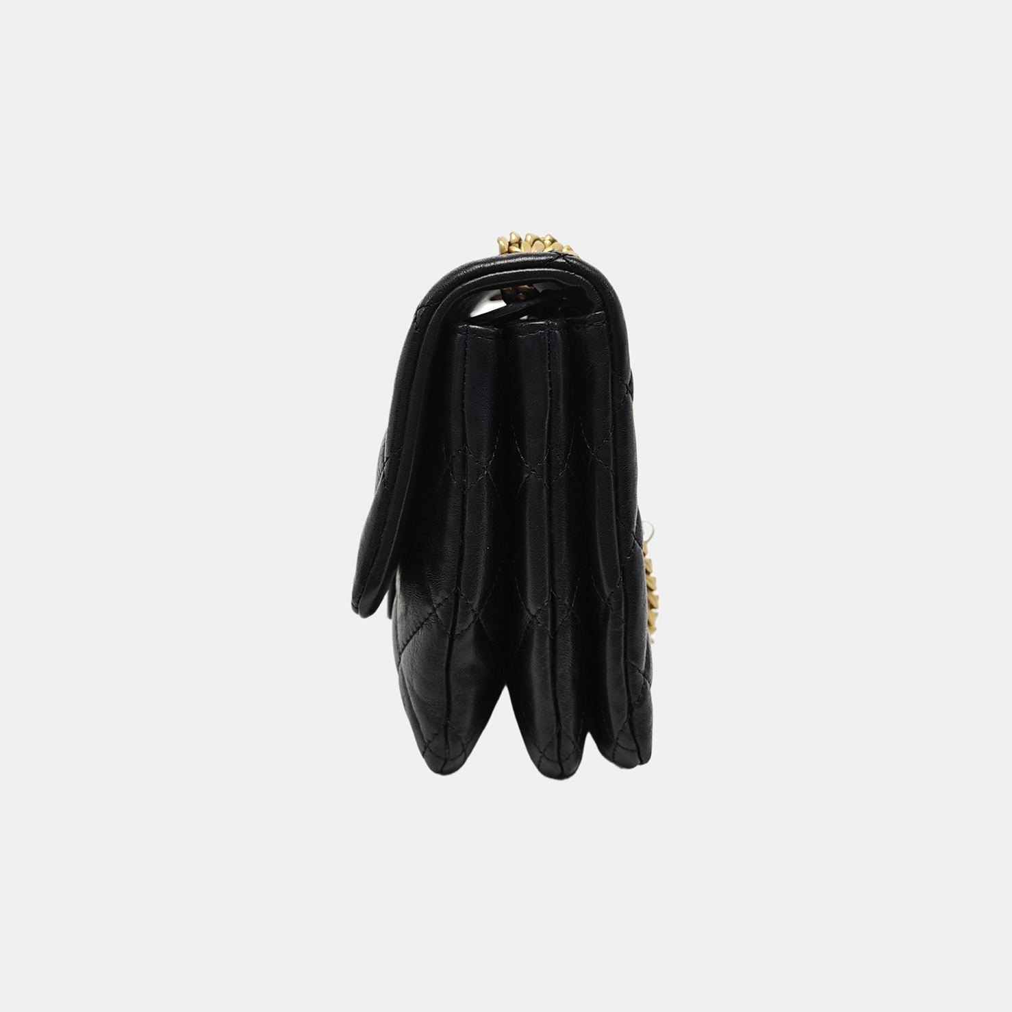 CLASSIC FLAP Small Quilted Lambskin Black