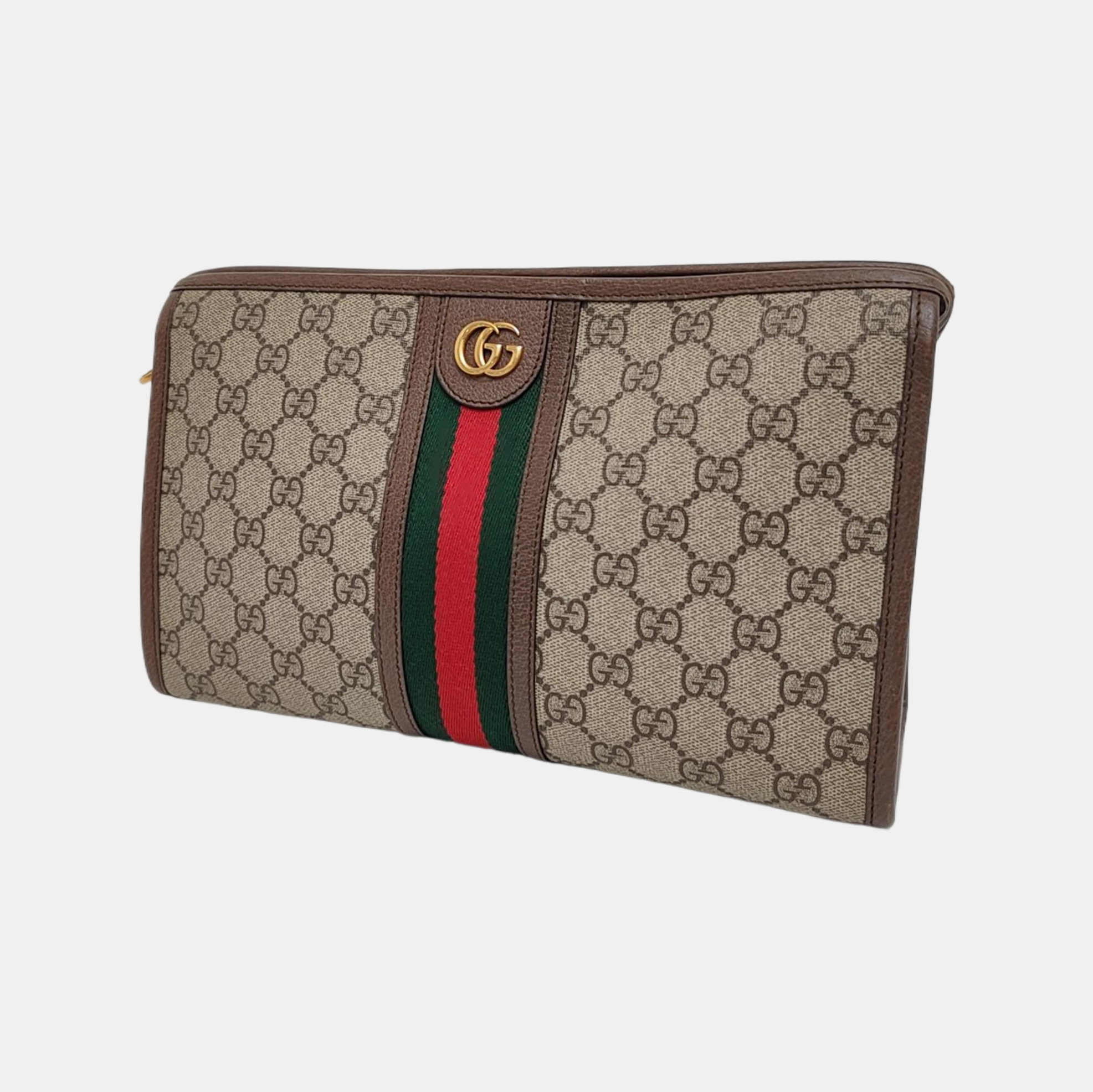 Ophidia Monogram Coated Canvas Beige
