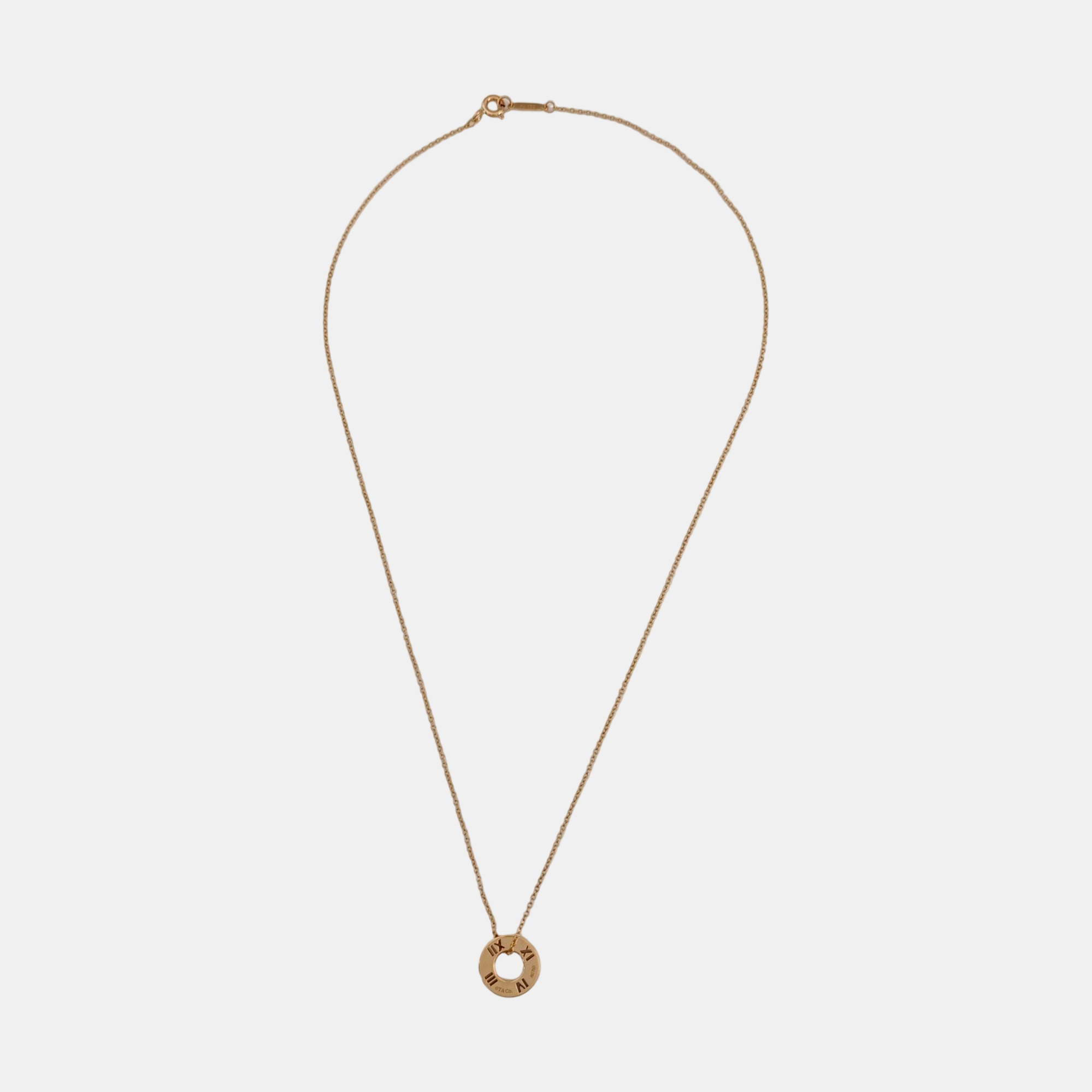 Atlas 18k Rose Gold Necklace
