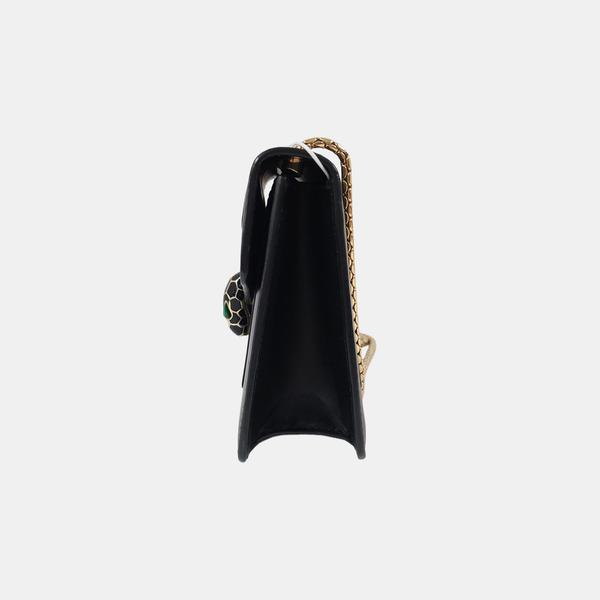 SERPENTI FOREVER Small Calfskin Black