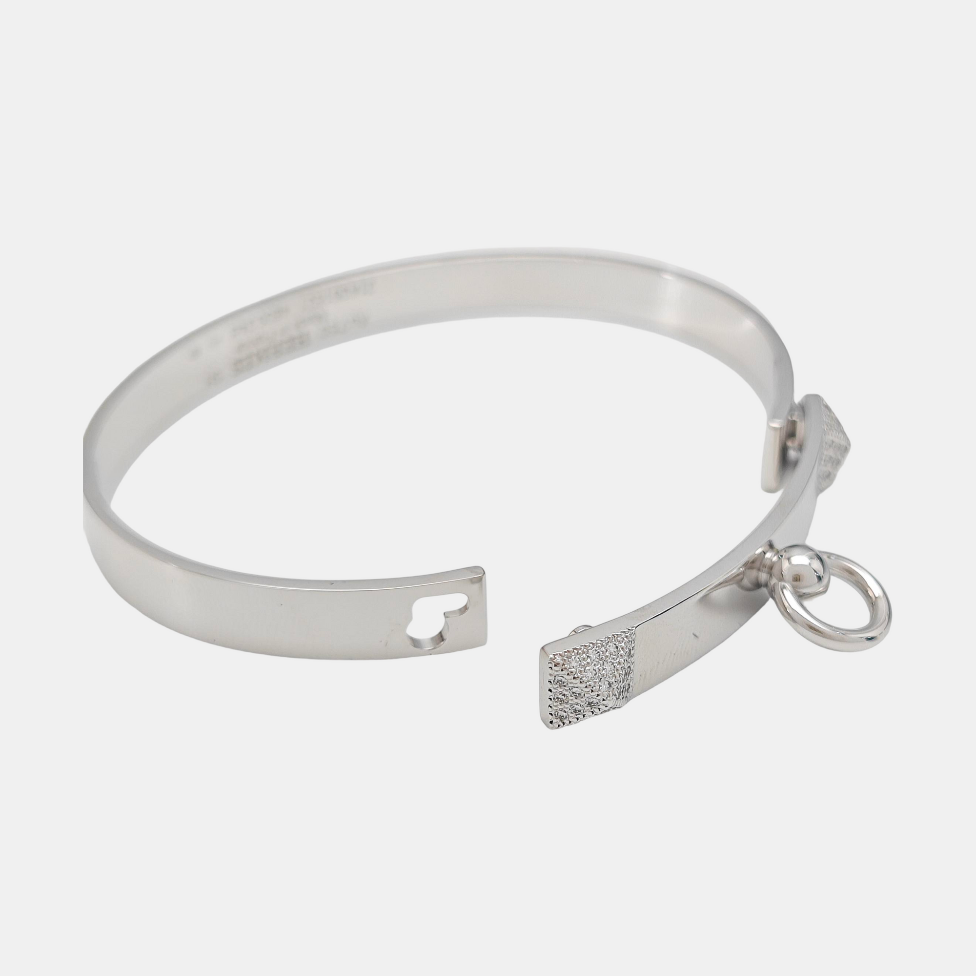 Collier De Chien 18k Gold Silver Bangle