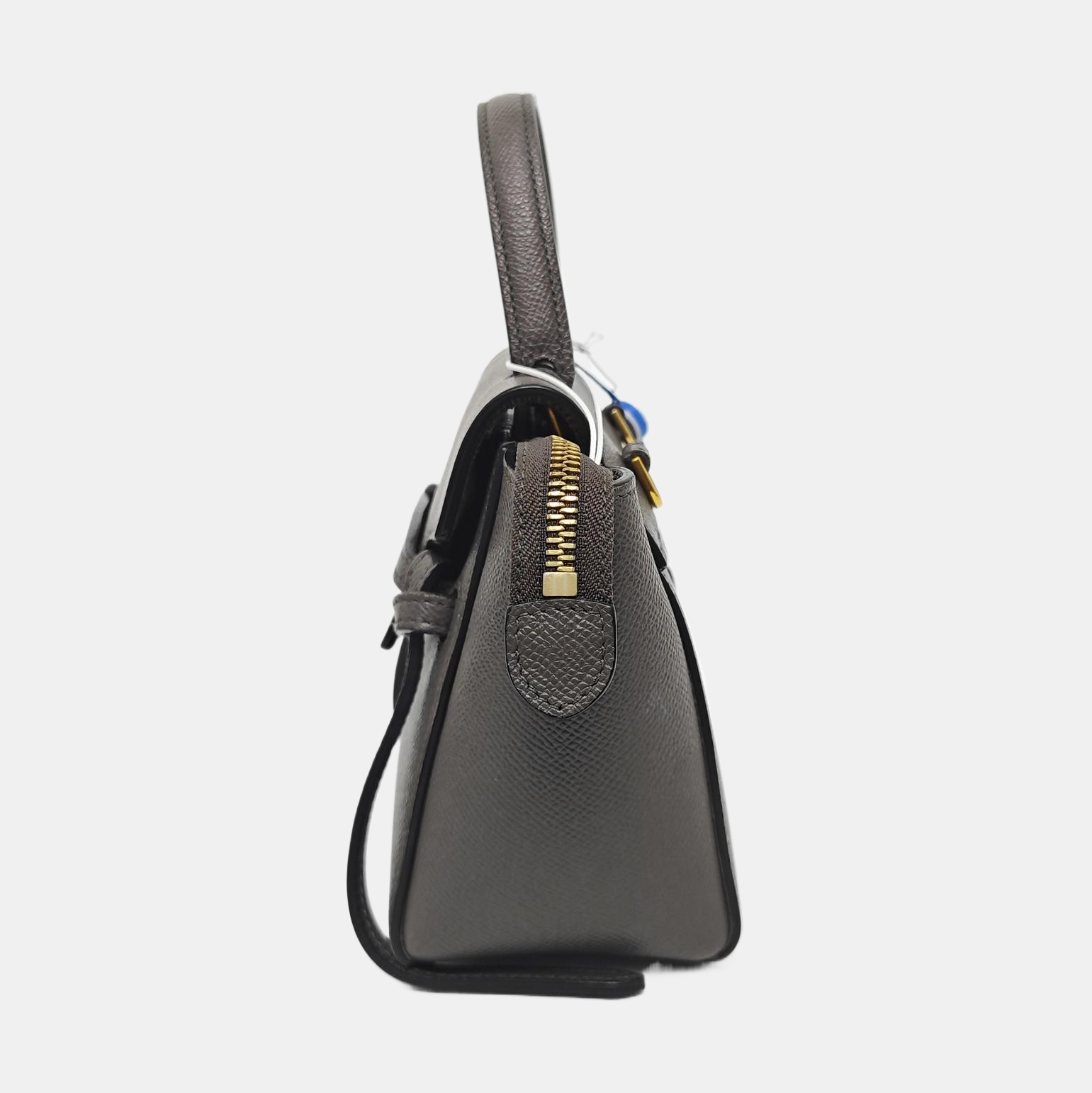 BELT PICO Calfskin Gray
