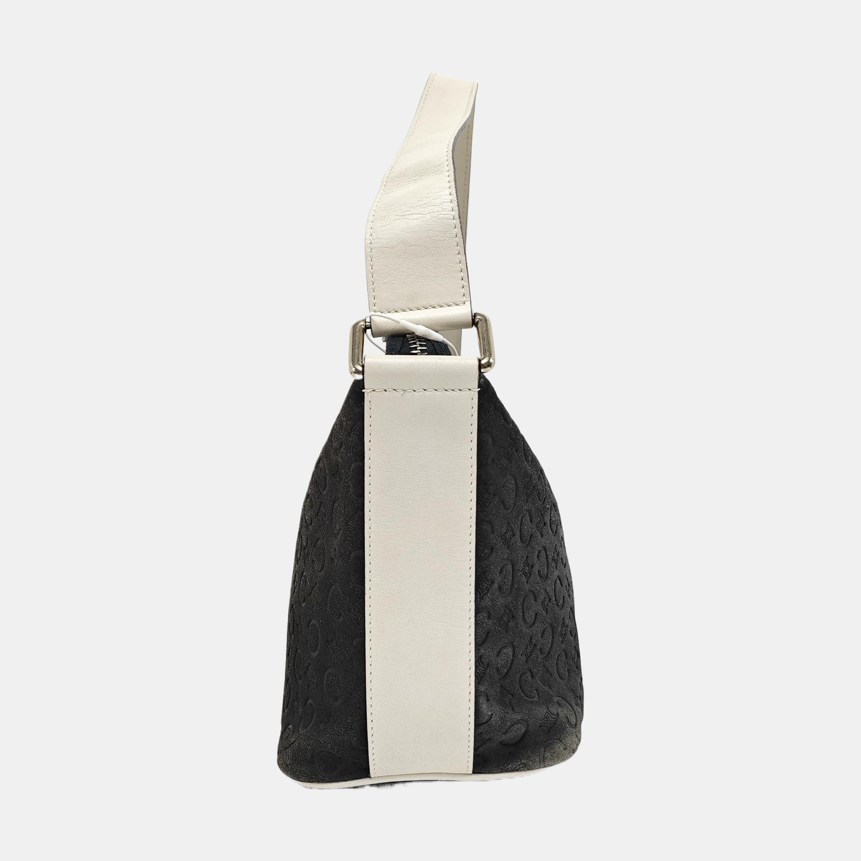 Suede Tote Bag Blue