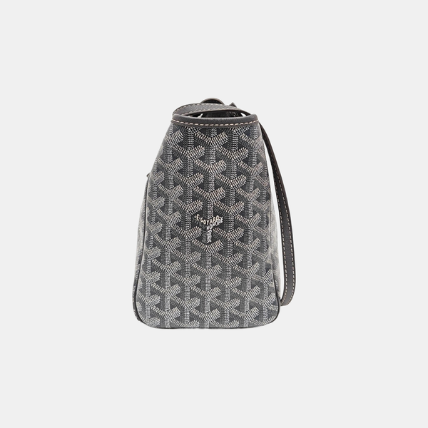 Rouette PM Coated Canvas Gray
