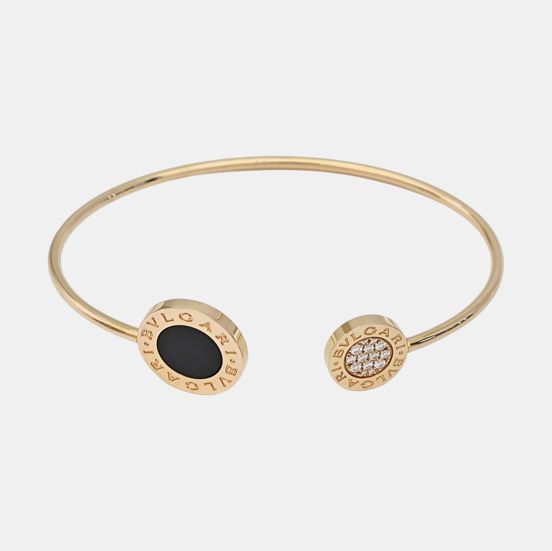 BVLGARI BVLGARI 18k Rose Gold Bangle