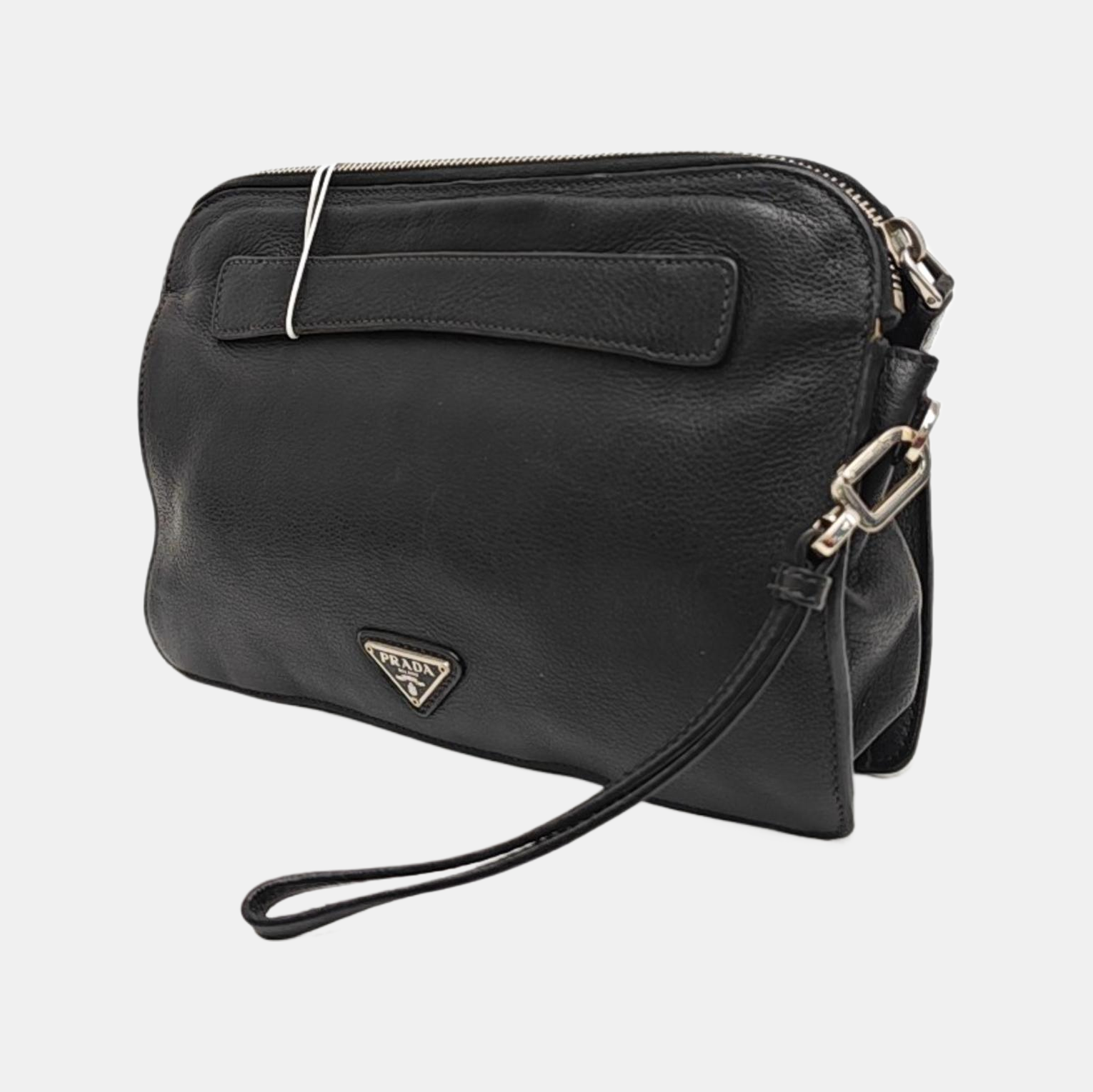 Calfskin Clutch Black