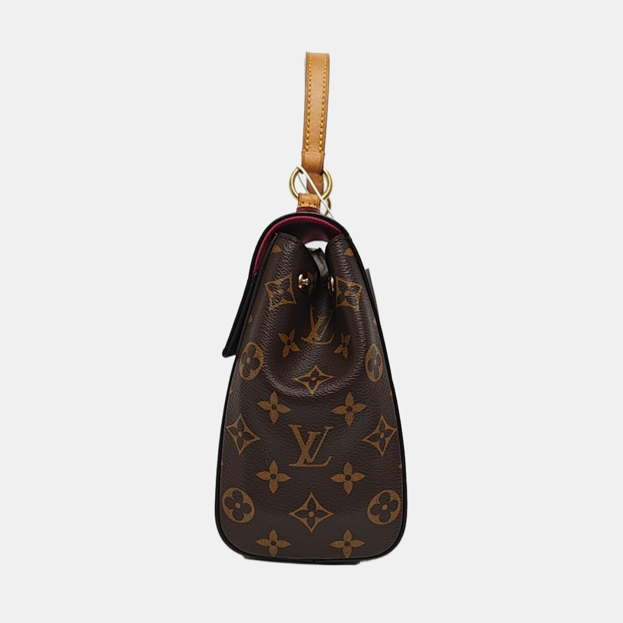 CLUNY PM Monogram Coated Canvas Brown