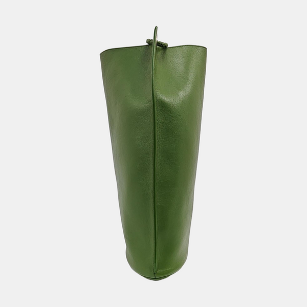 Calfskin Bucket Bag Green