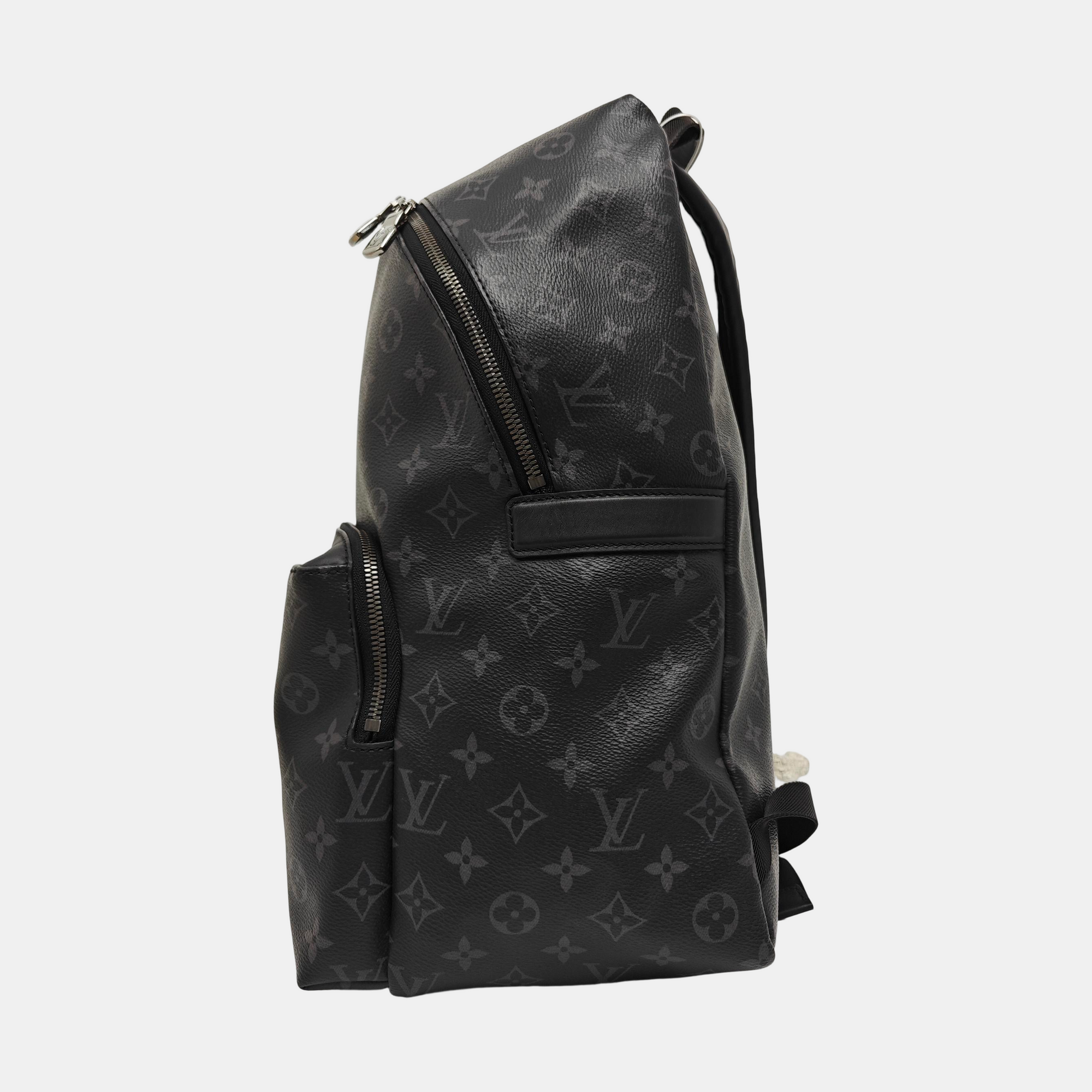 DISCOVERY PM Monogram Coated Canvas Black