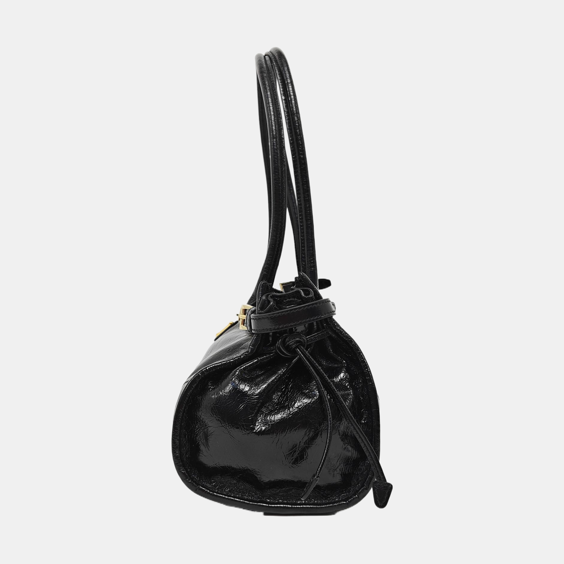 Bonnie Medium Calfskin Black