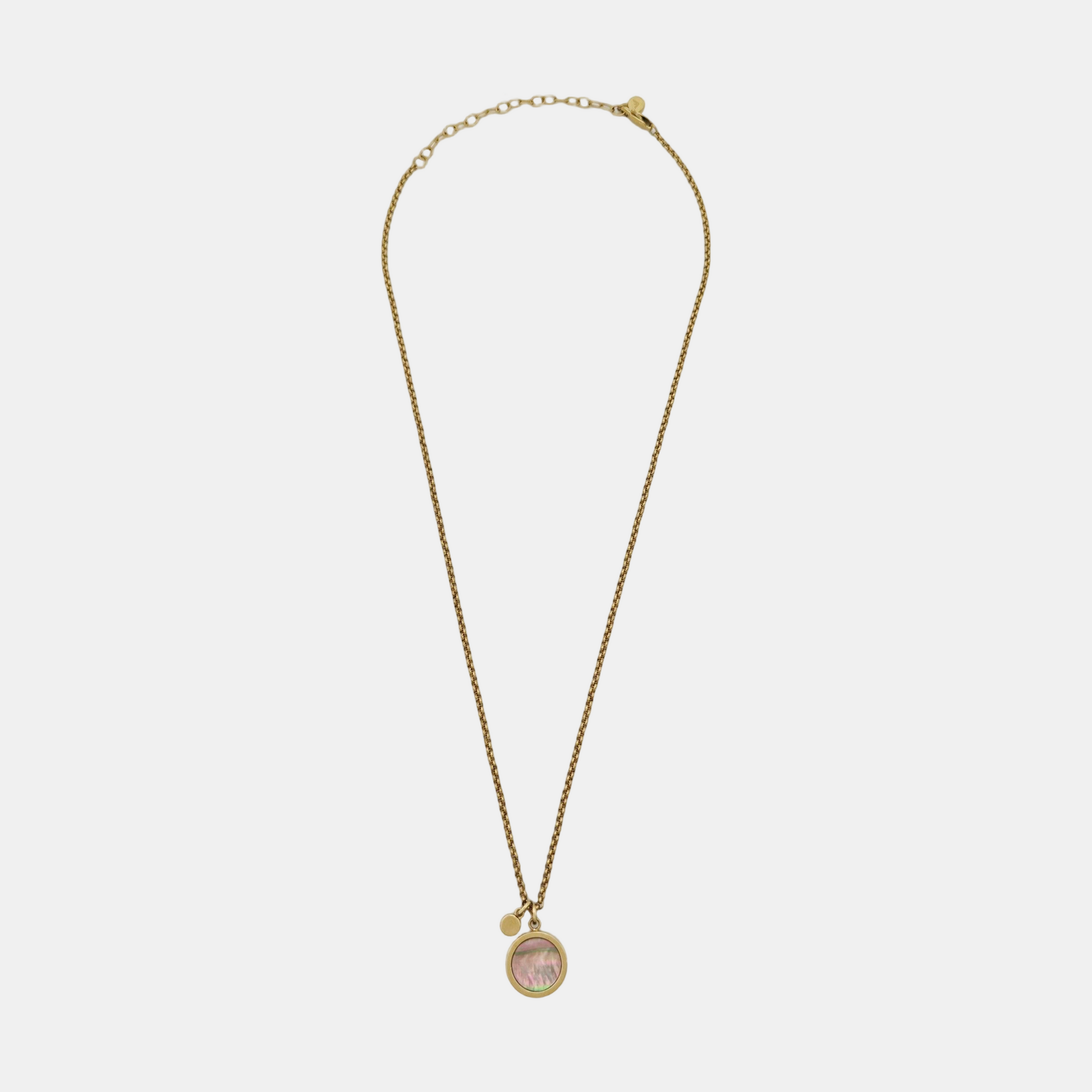 Steel Gold Necklace