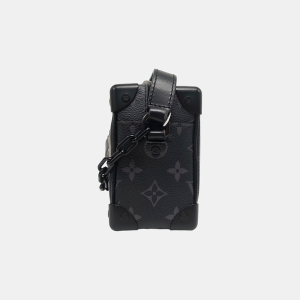 SOFT TRUNK Mini Monogram Coated Canvas Black