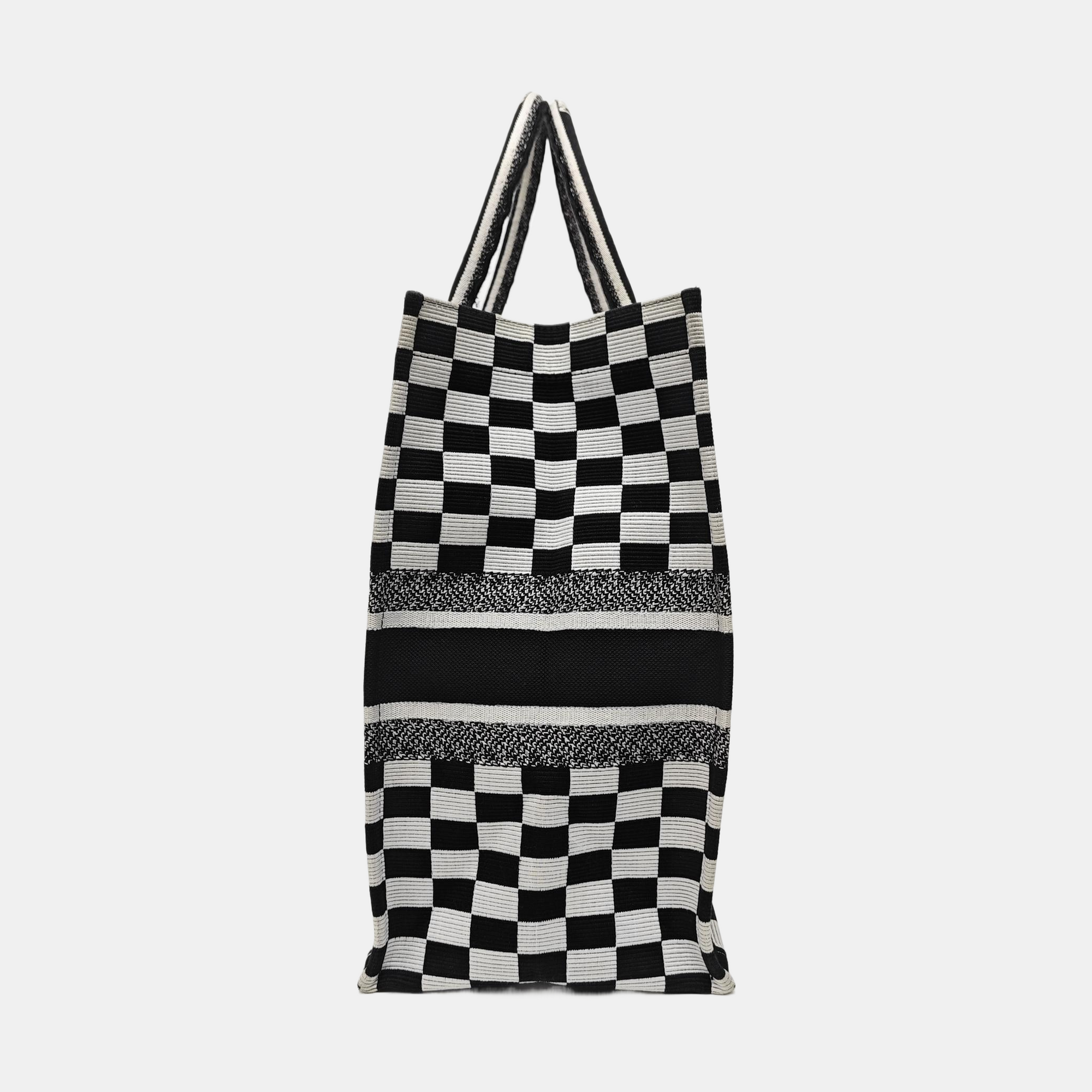 Book Tote Large Canvas Black