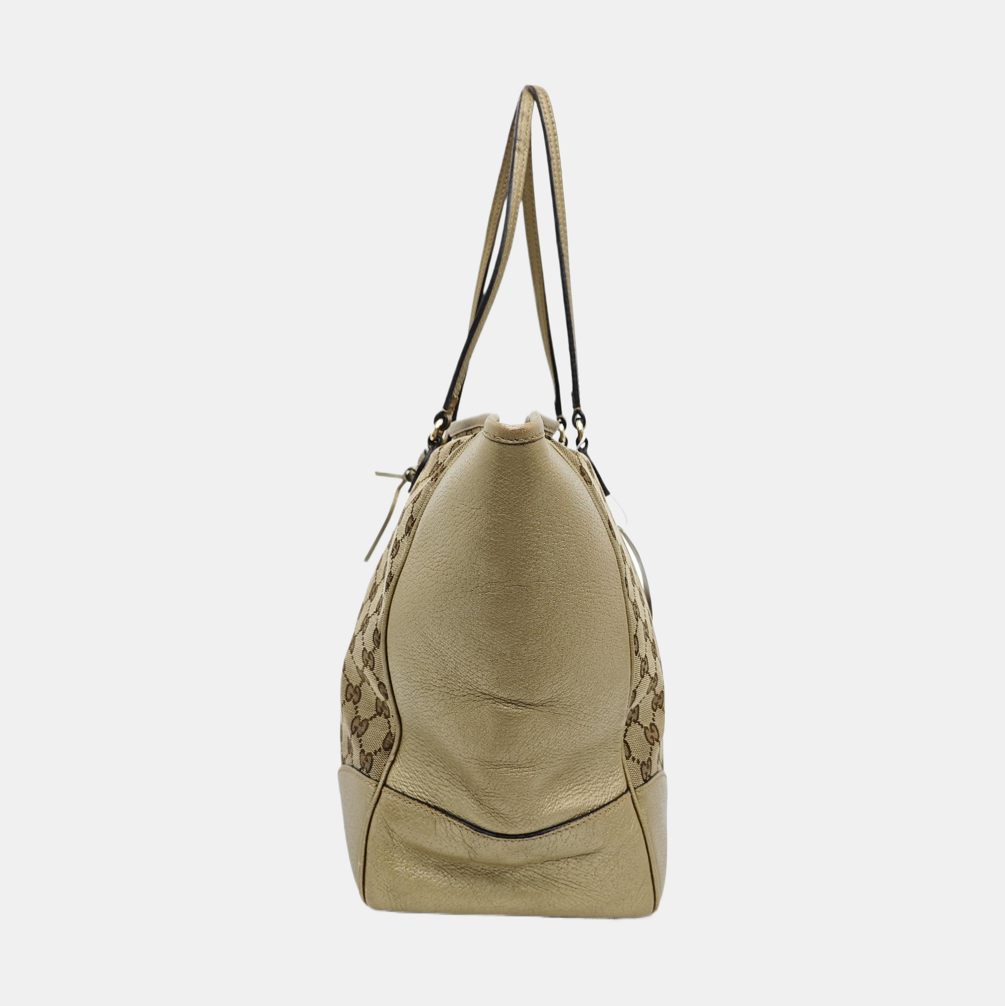 Bree Monogram Canvas Beige