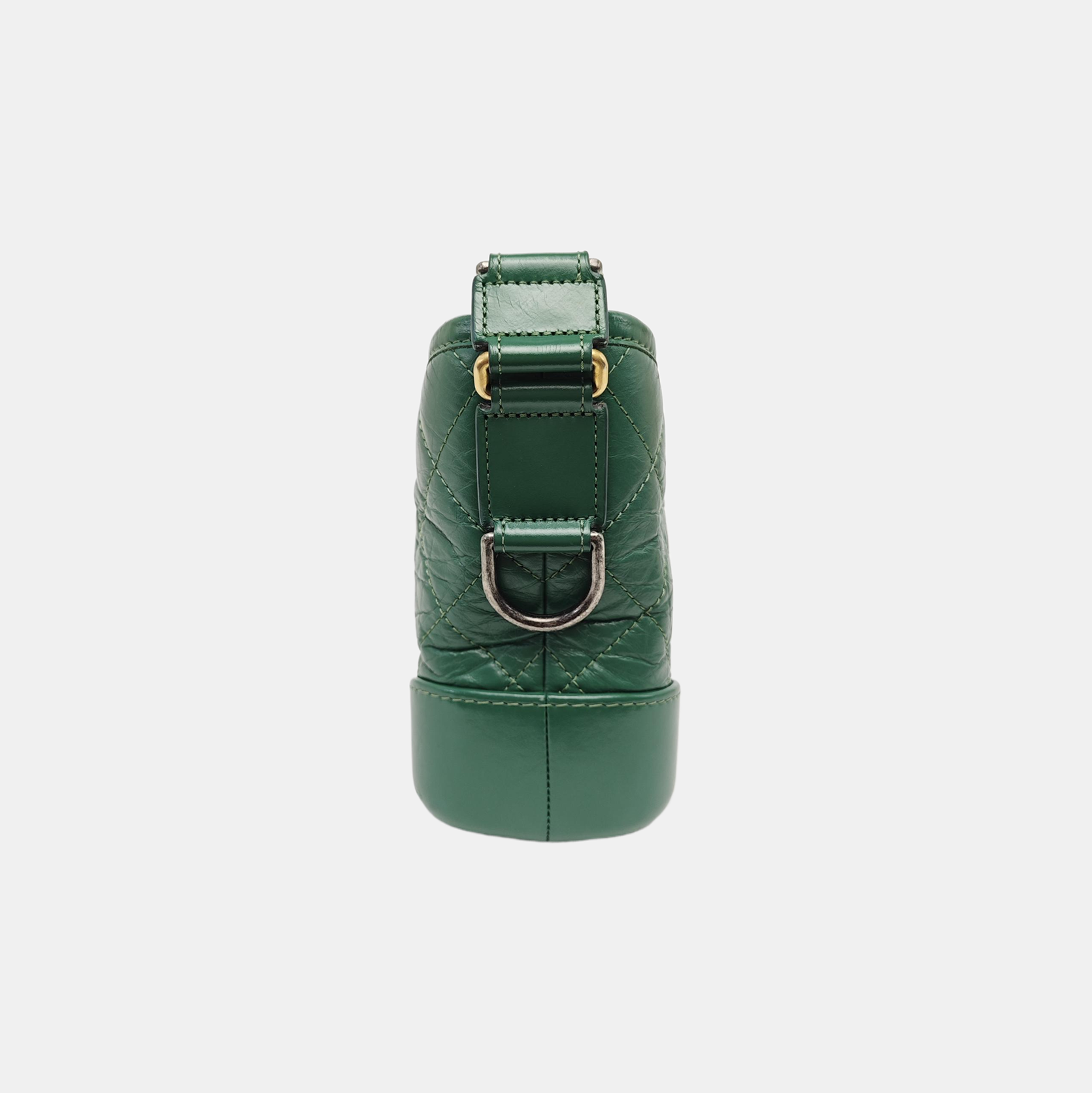 GABRIELLE Small Quilted Calfskin Green