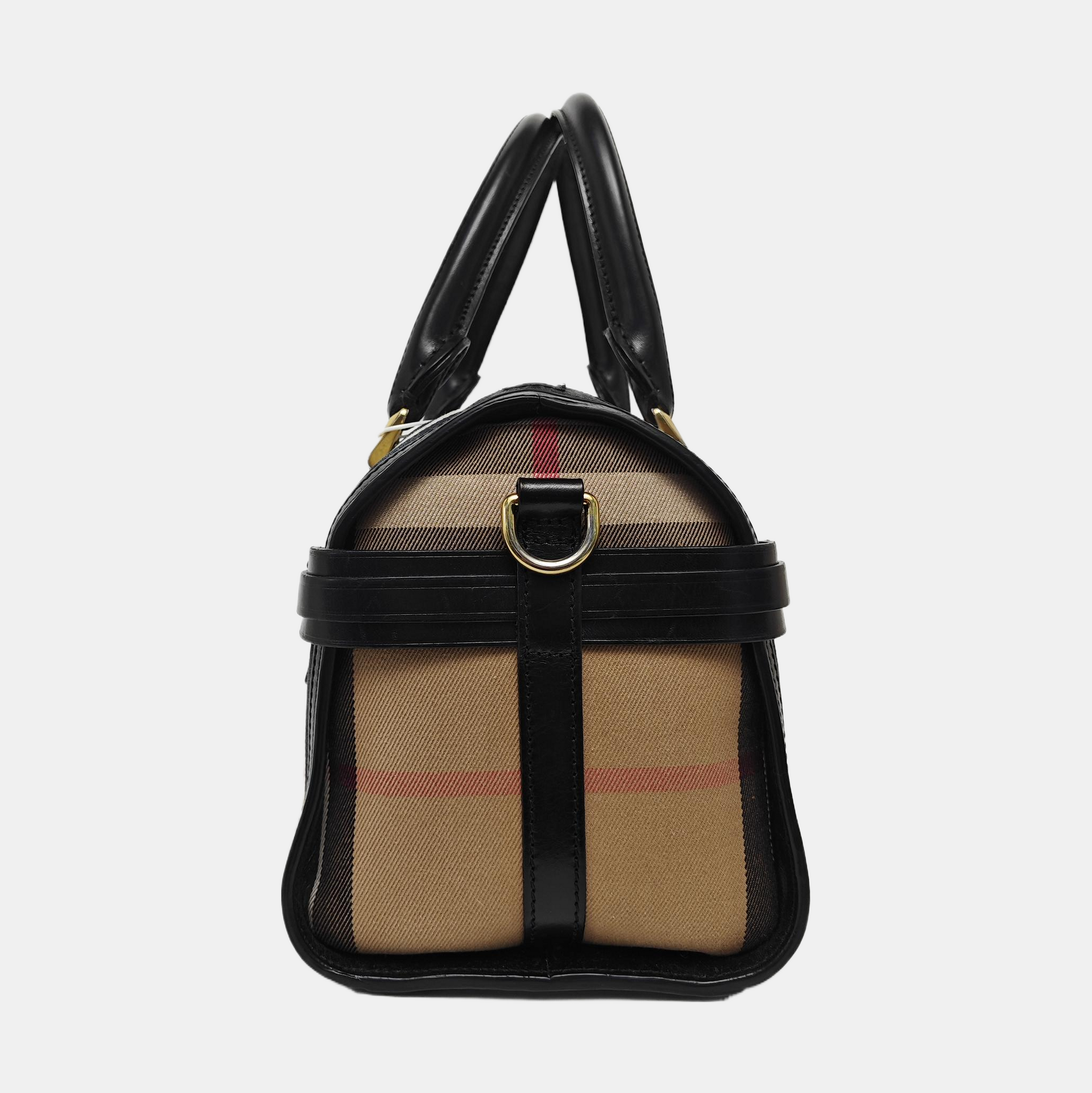 Canvas Shoulder Bag Medium Beige