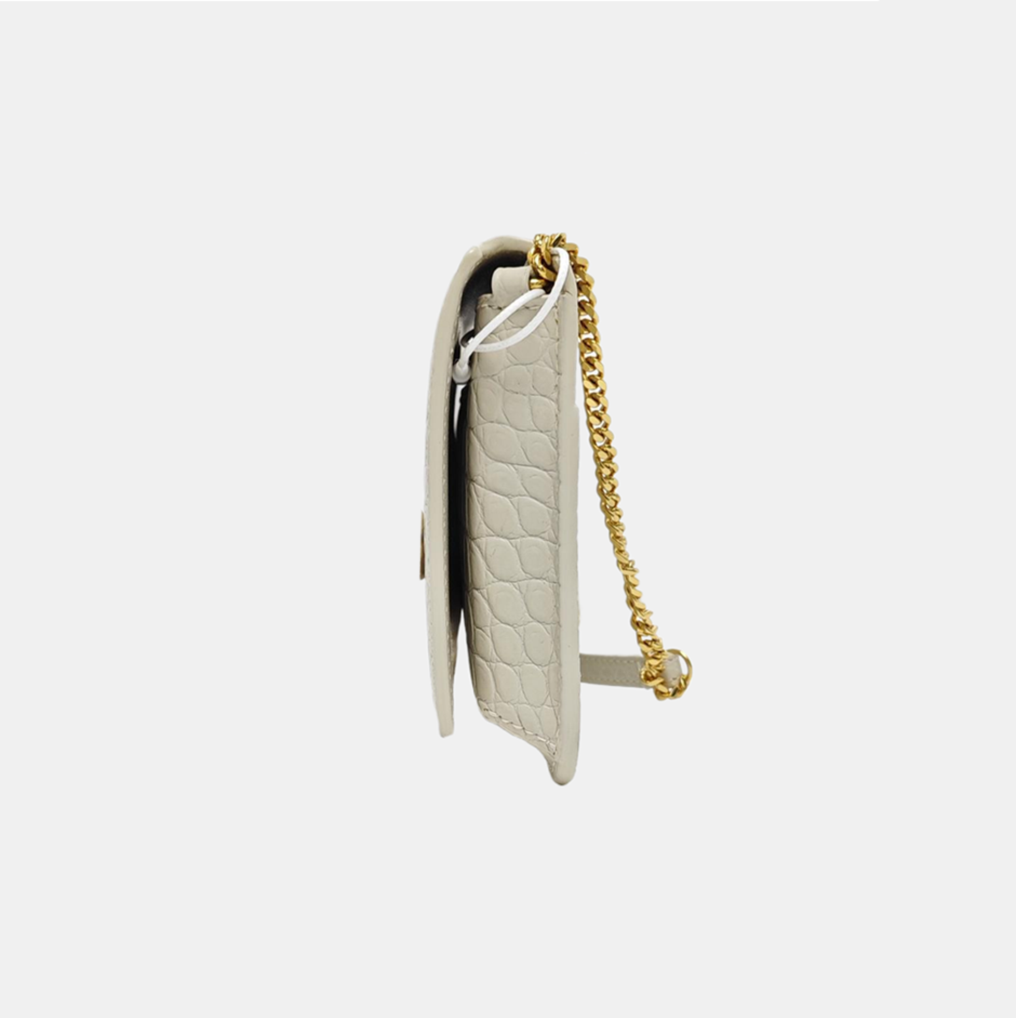 MONOGRAM Calfskin White