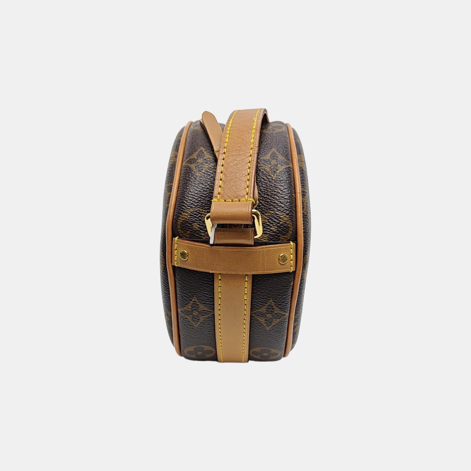 BOITE CHAPEAU PM Monogram Coated Canvas Brown