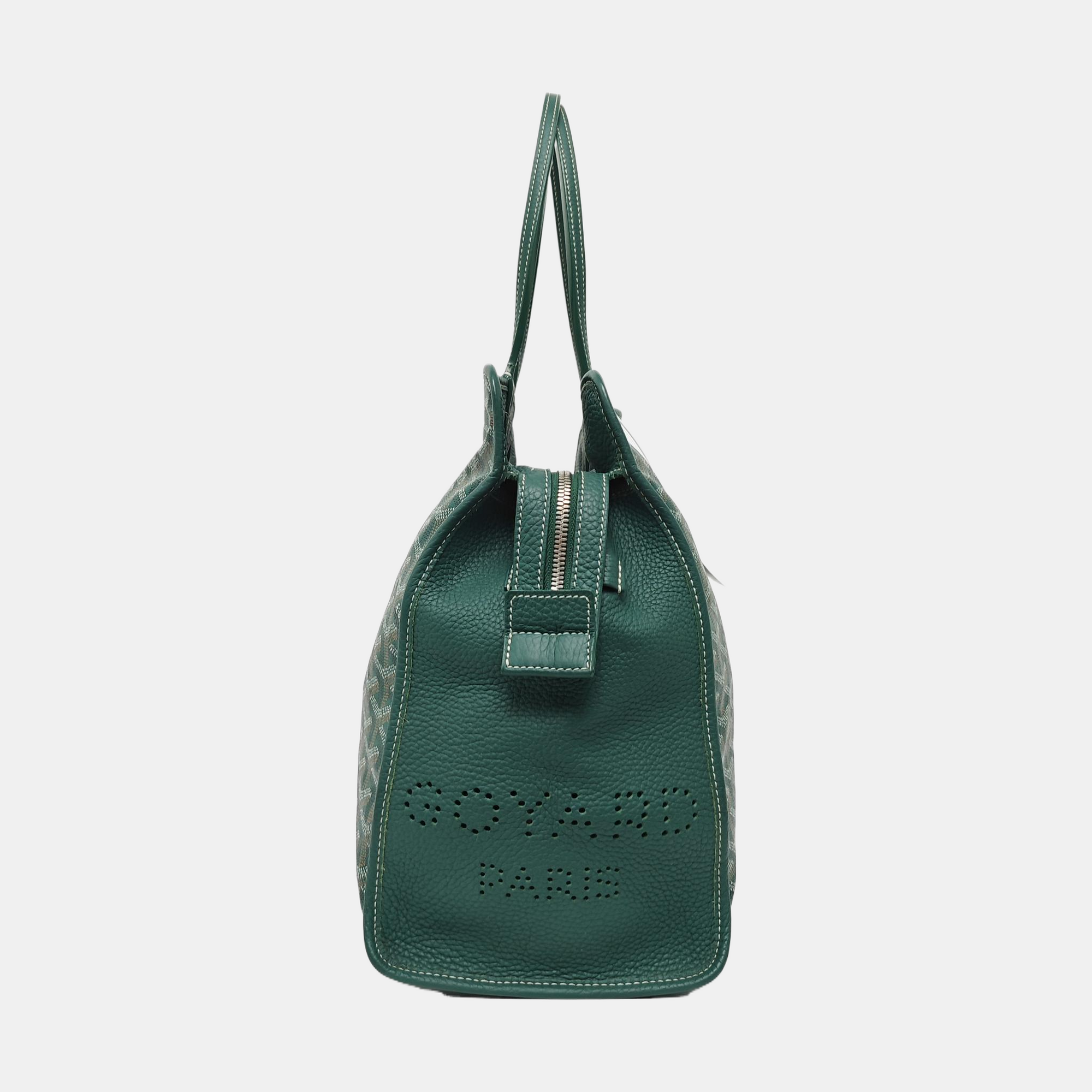 Hardy PM Coated Canvas Green
